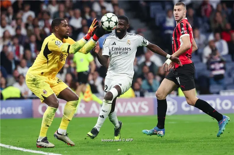 في البرنابيو.. ميلان يقهر ريال مدريد برقم استثنائي