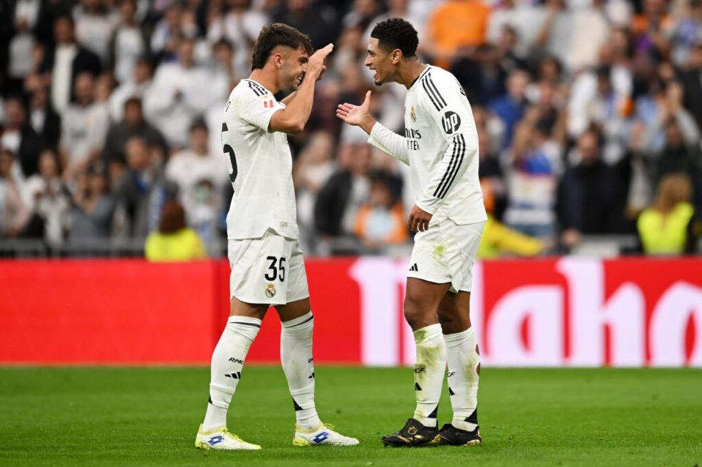 راؤول أسينسيو - بيلينجهام - ريال مدريد (المصدر:Gettyimages)