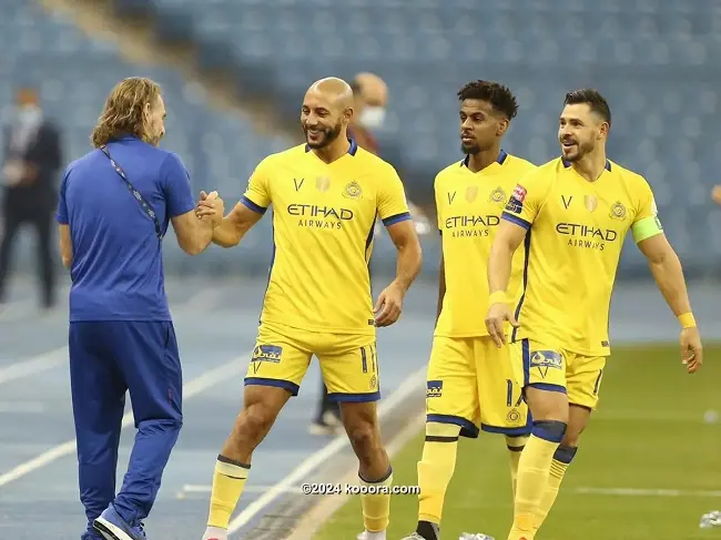 بطل الثنائية مع النصر يقترب من العودة للدوري السعودي