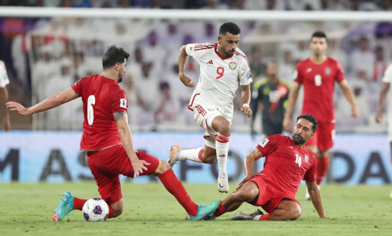 موعد مباراة الإمارات القادمة أمام إيران في تصفيات كأس العالم 2026 - Scores