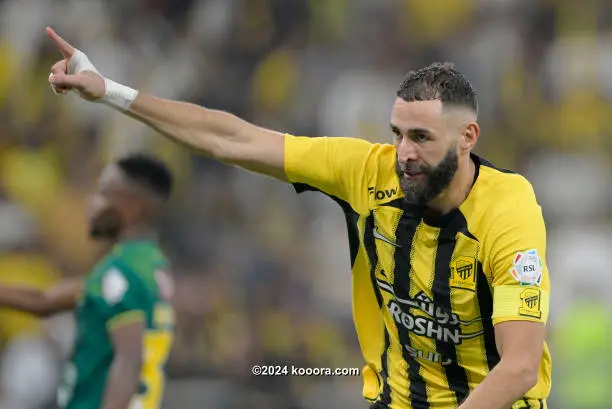 بنزيما يعود لقيادة هجوم الاتحاد أمام الاتفاق