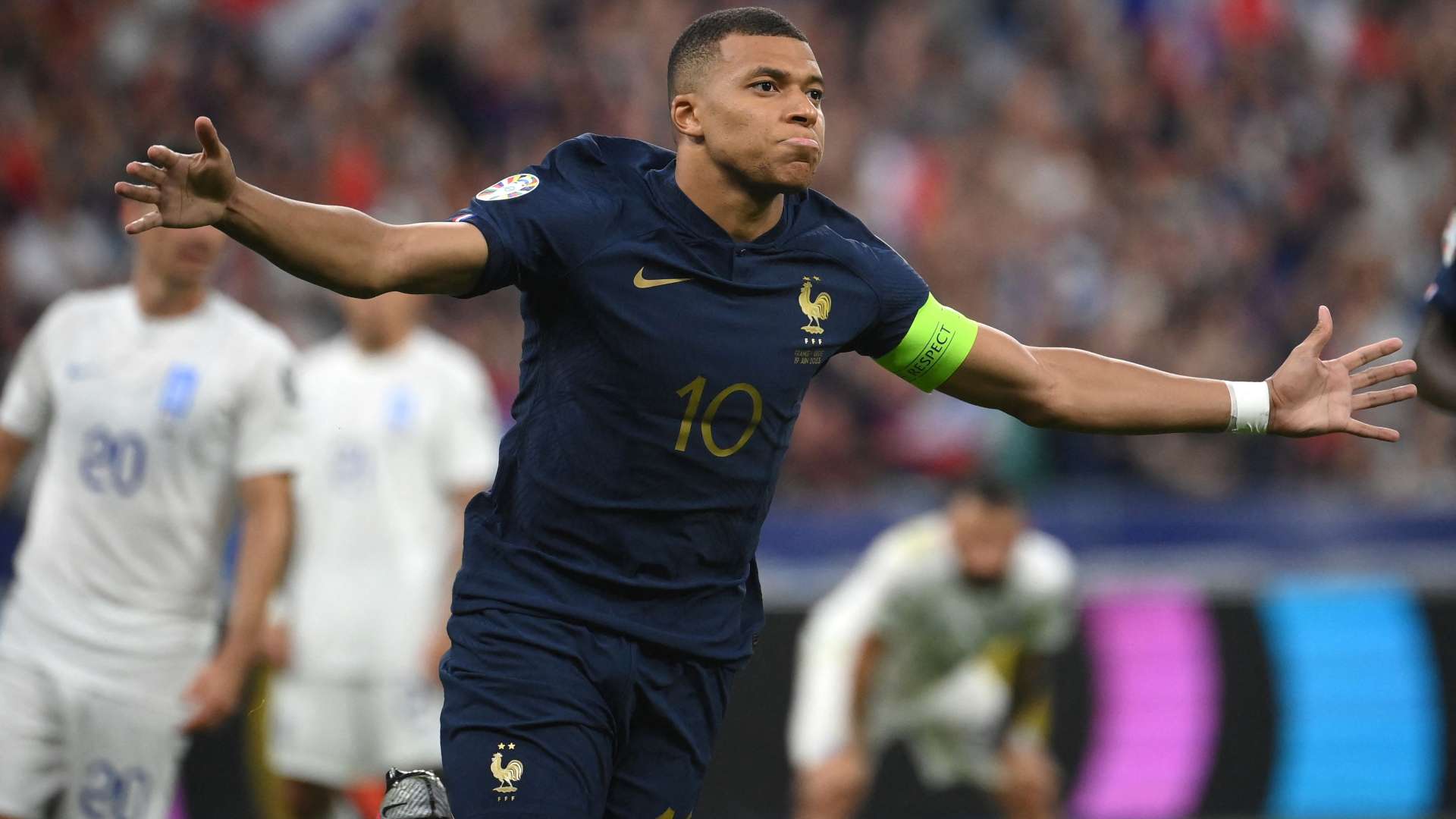 Kylian Mbappe France Greece