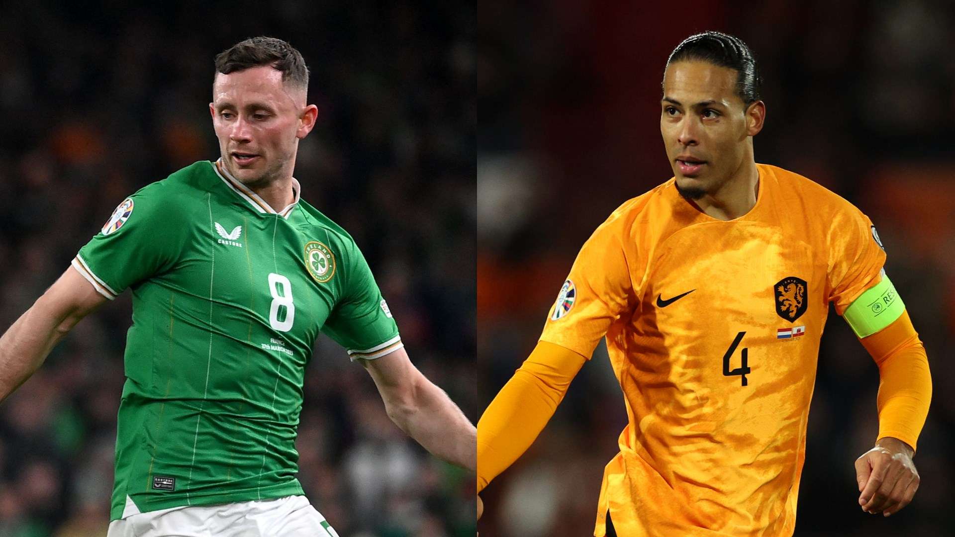 Alan Browne Ireland Virgil van Dijk Netherlands 2023