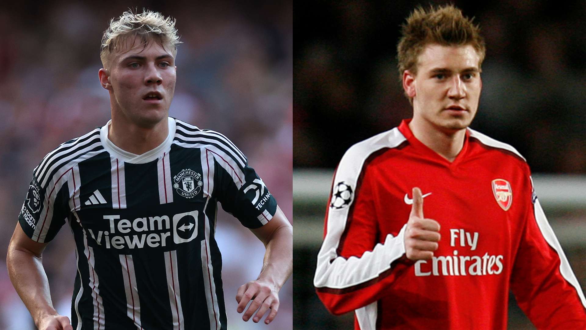 Rasmus Hojlund Nicklas Bendtner