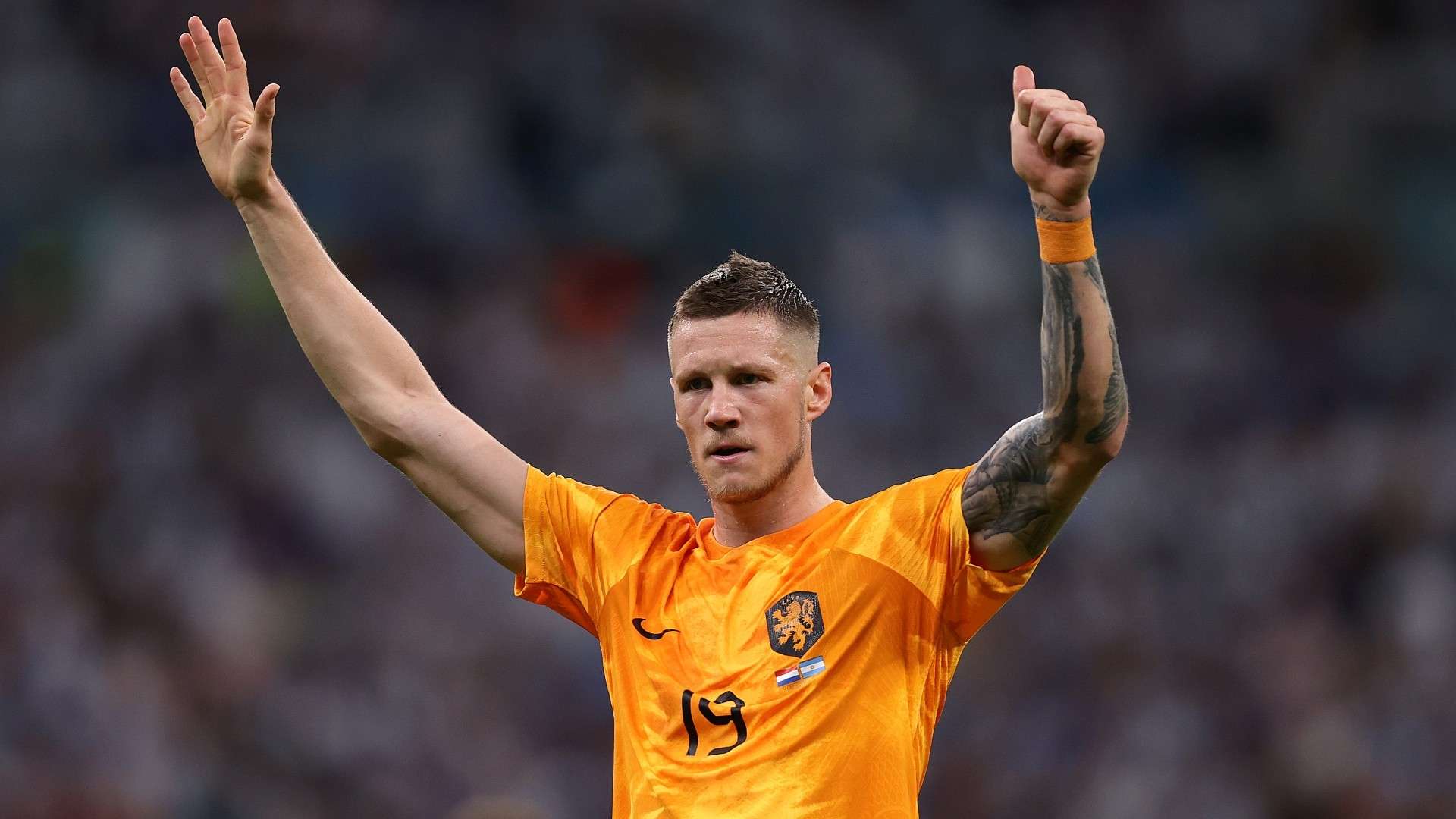 Wout Weghorst of Netherlands