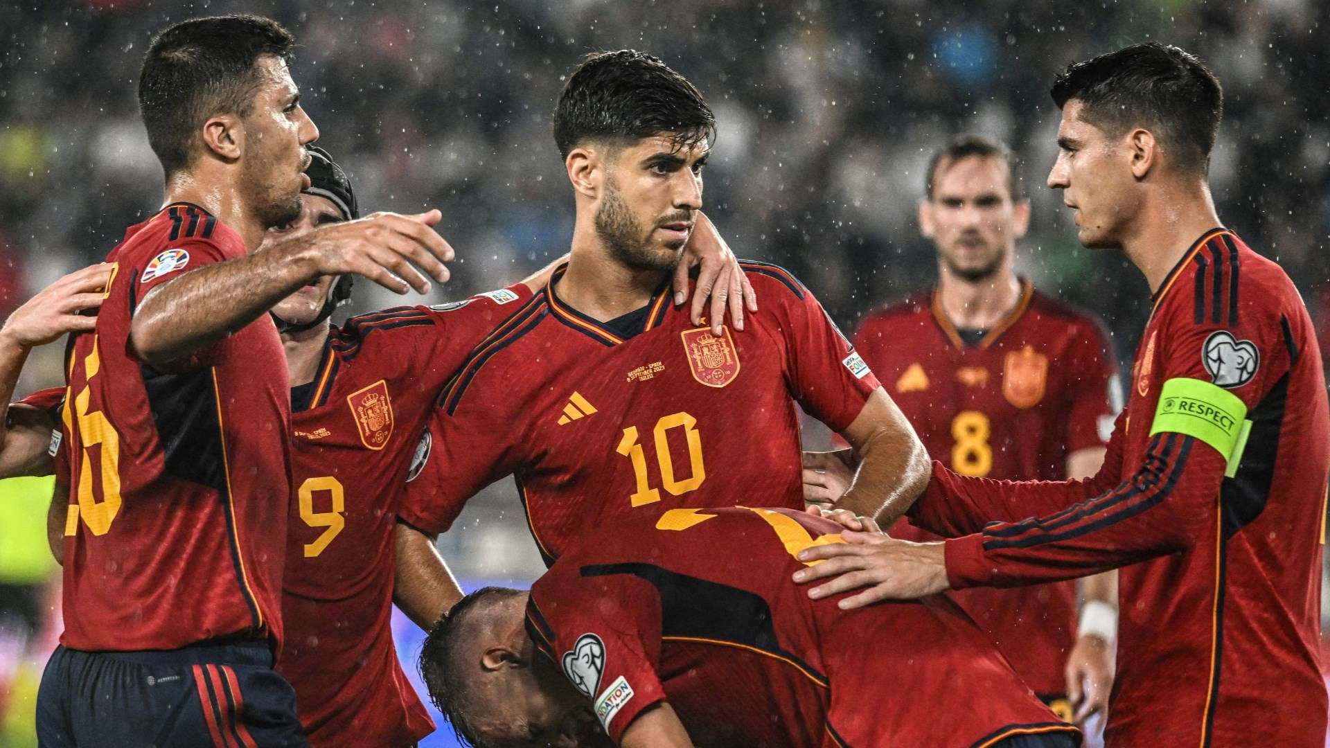 Asensio Spain vs Georgia