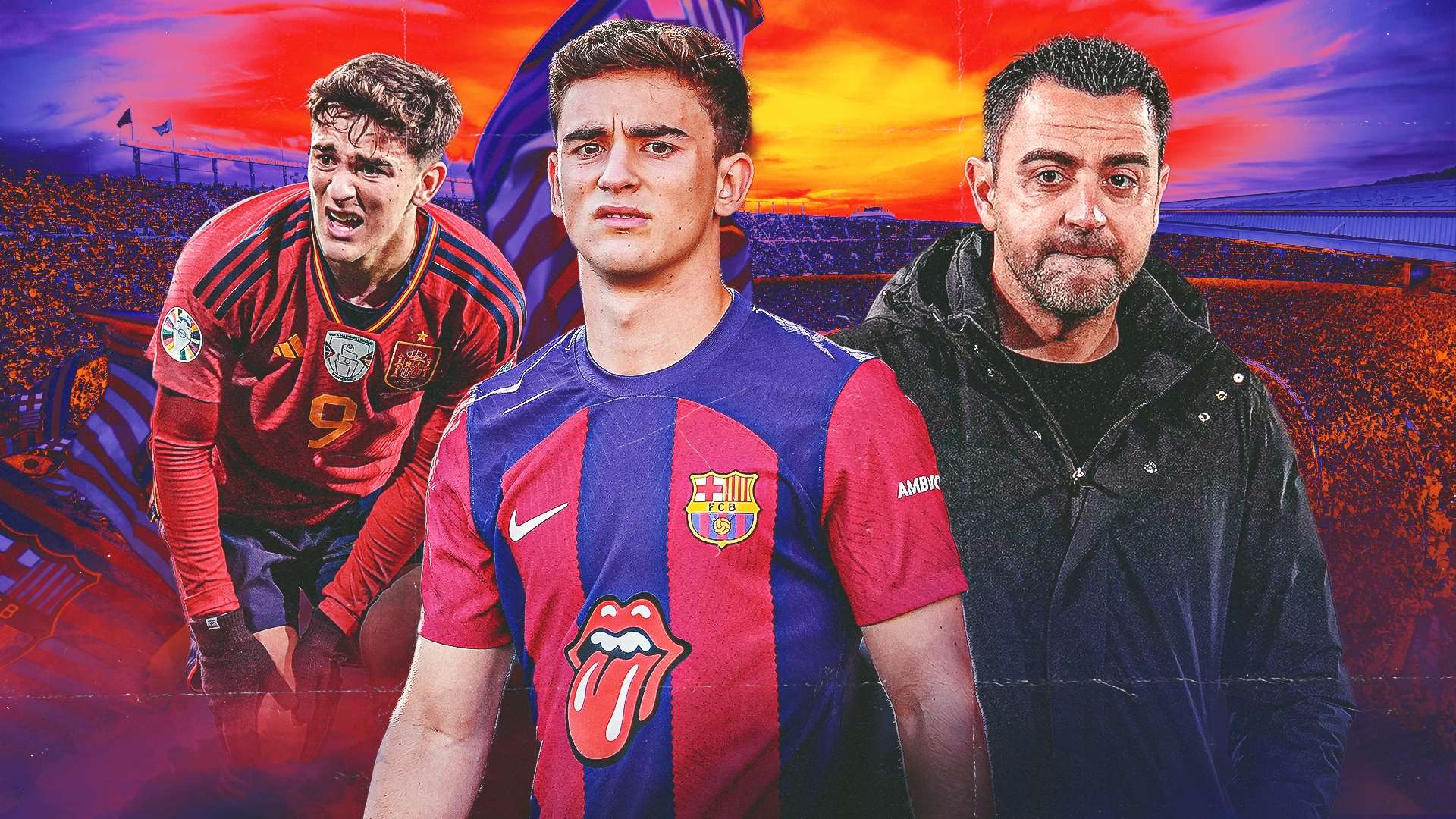 Gavi Barcelona injury GFX