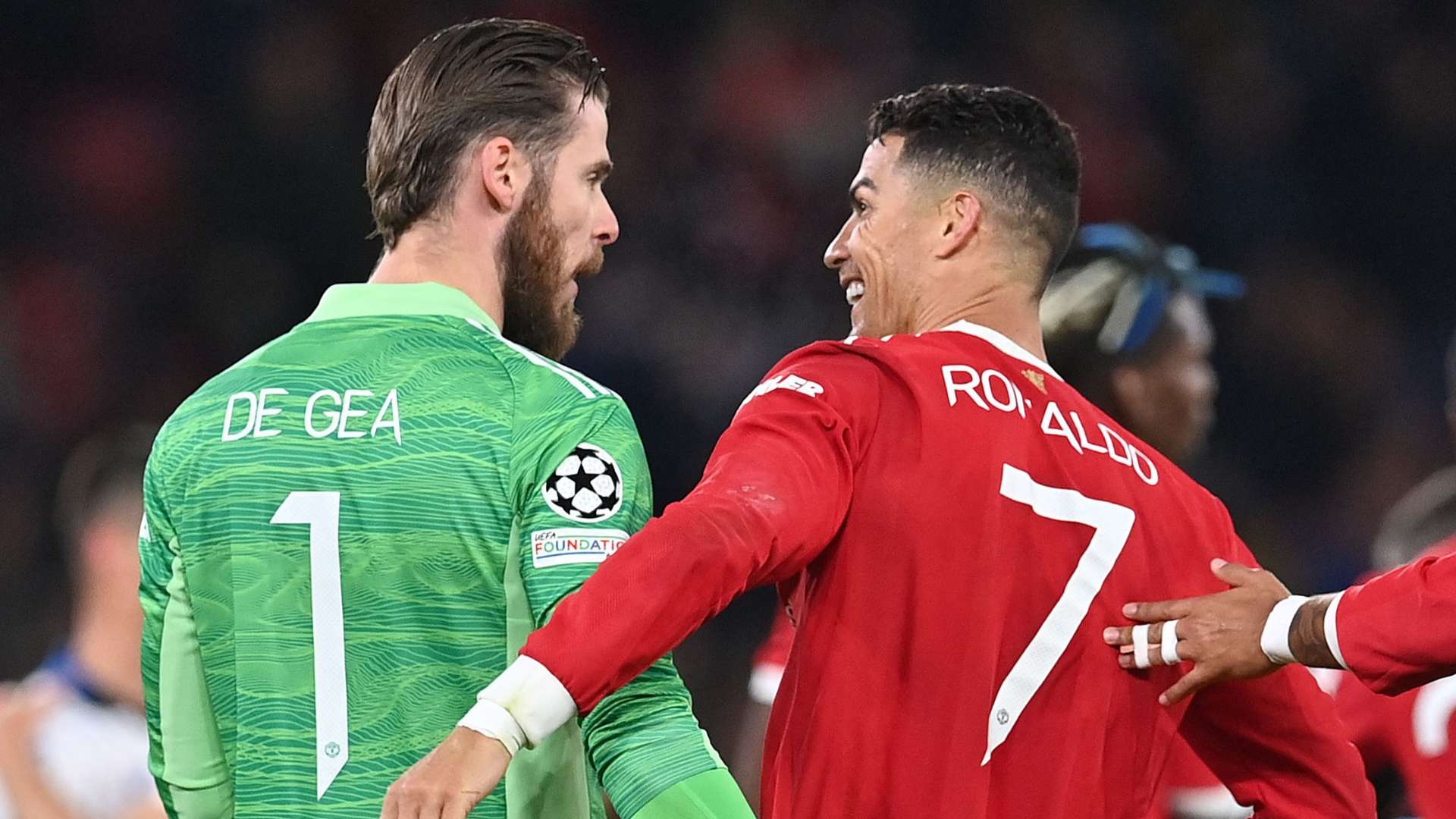 David de Gea Cristiano Ronaldo