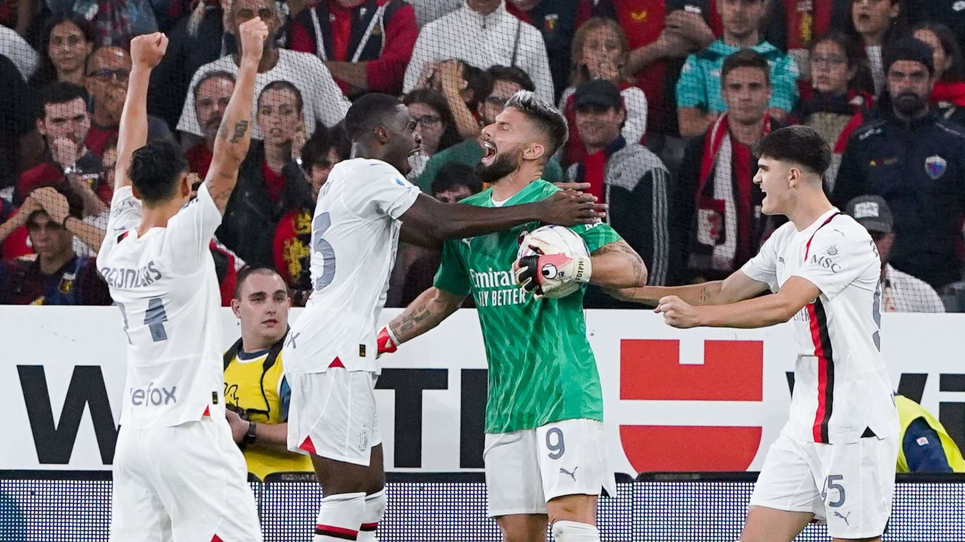 Olivier Giroud goalkeeper AC Milan 2023-24