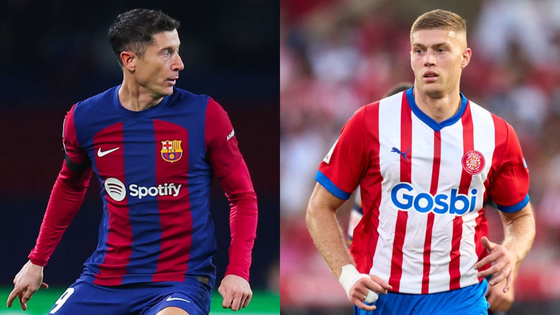 Lewandowski Dovbyk Barcelona Girona