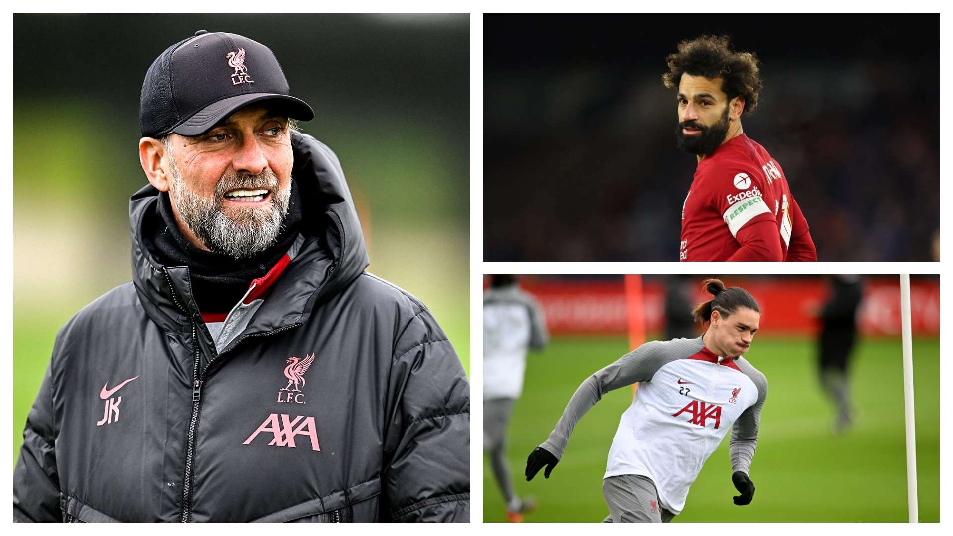 Klopp Salah Darwin Nunez