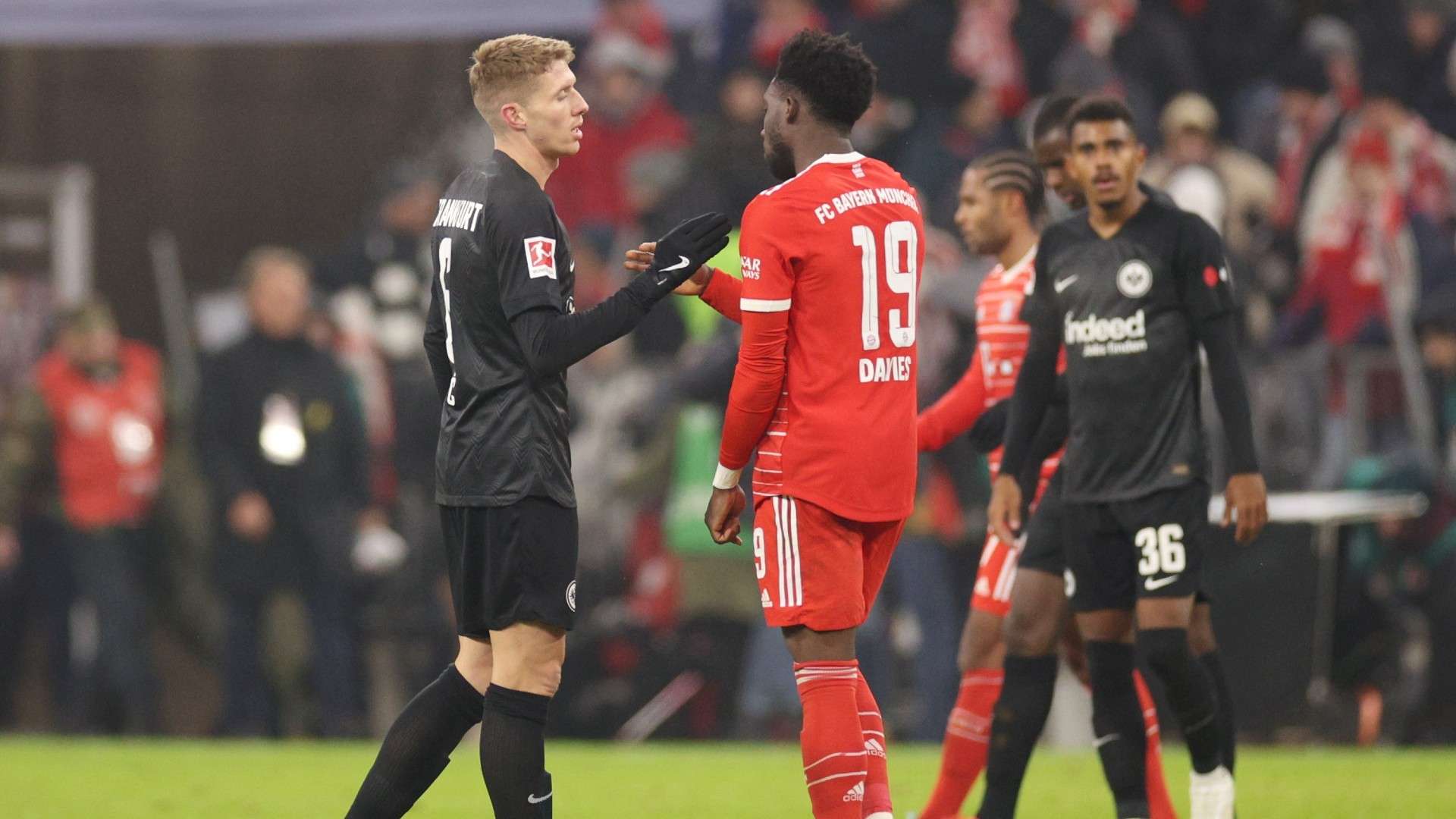 Alphonso Davies Bayern Bundesliga 28012023