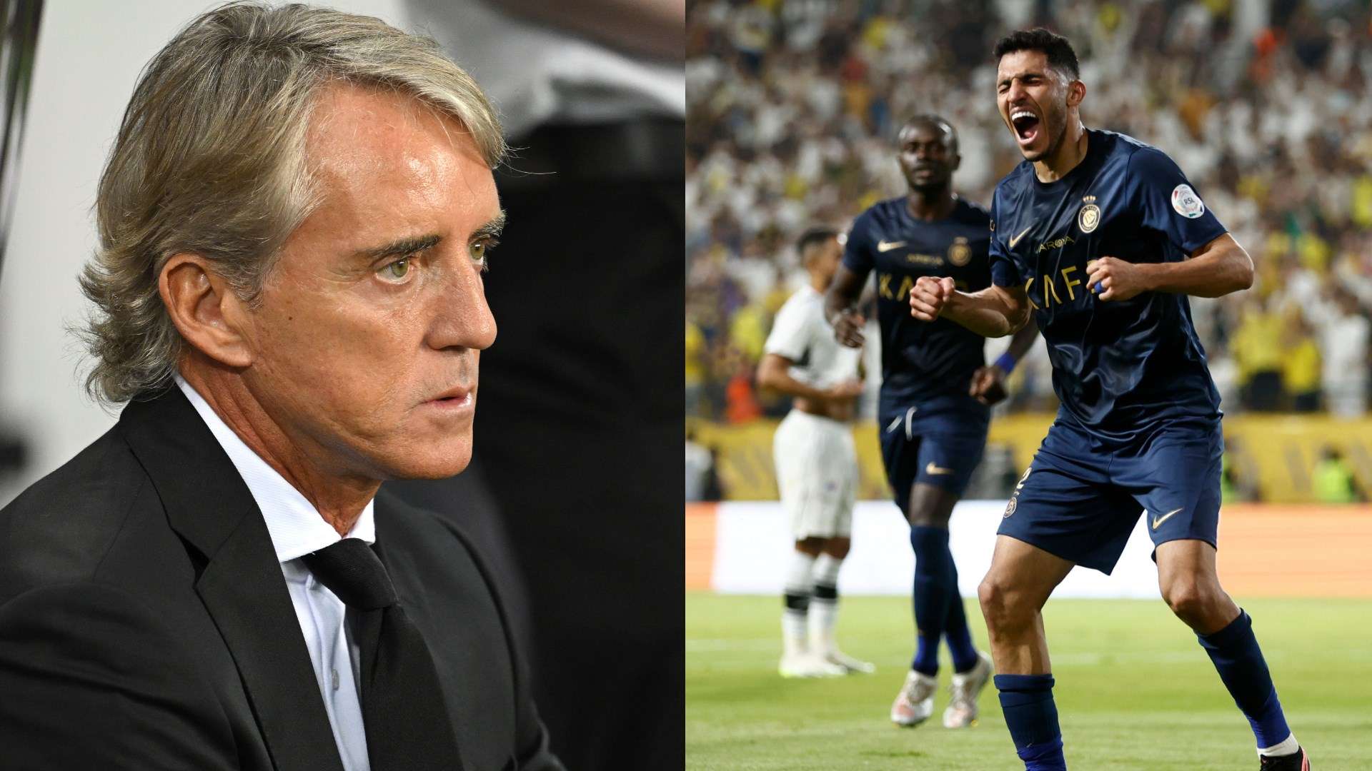 Sultan Al-Ghannam Roberto Mancini Saudi 2023 Nassr