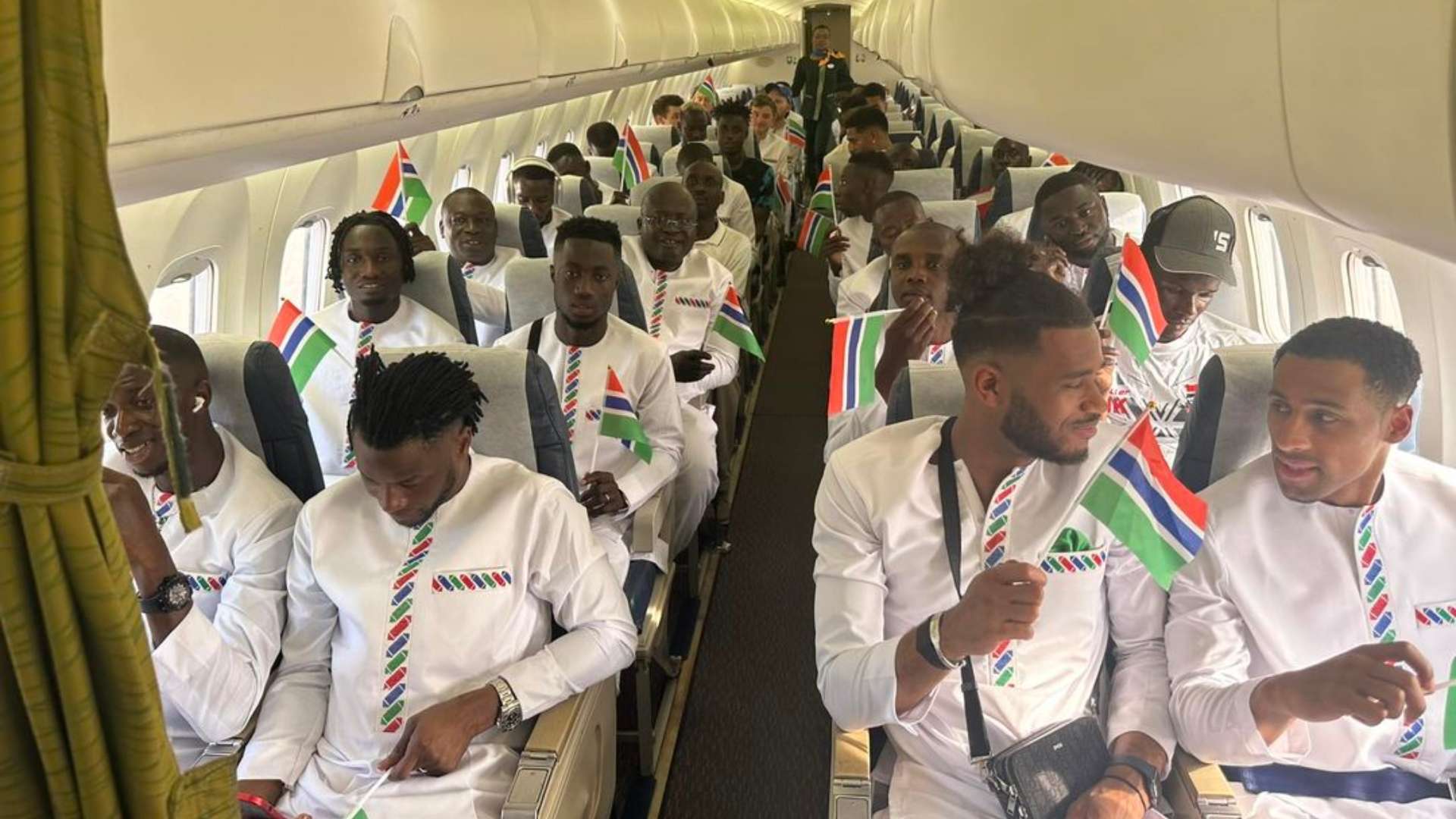 Gambia AFCON flight