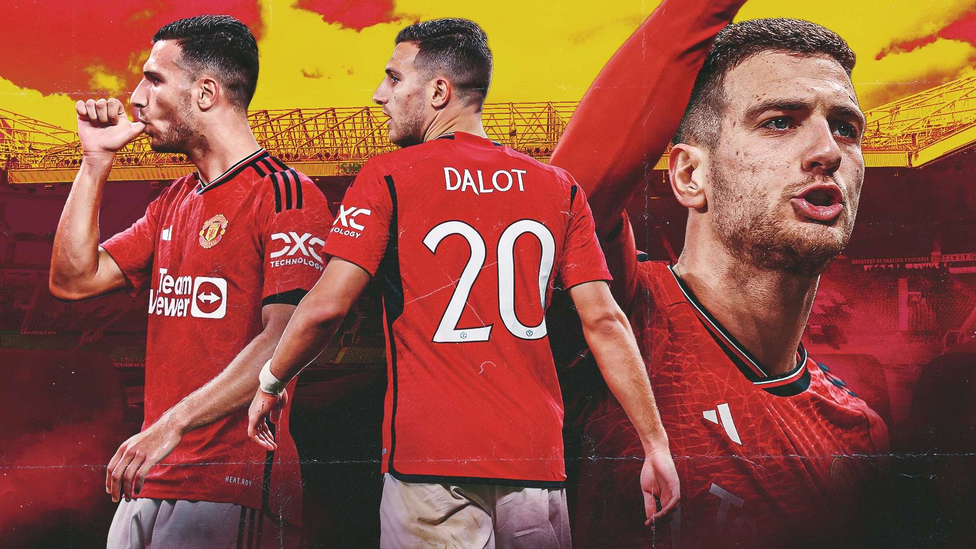 Diogo Dalot Man Utd GFX