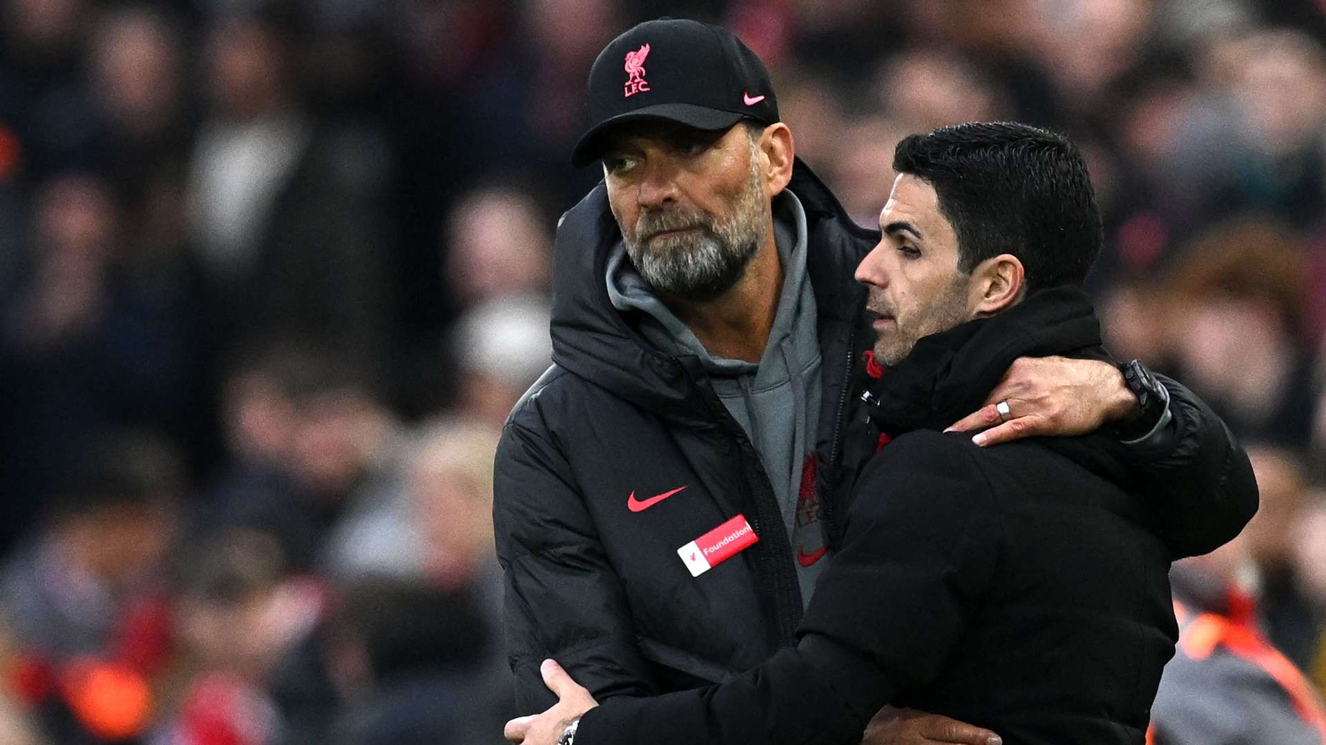 Liverpool Arsenal Klopp Arteta