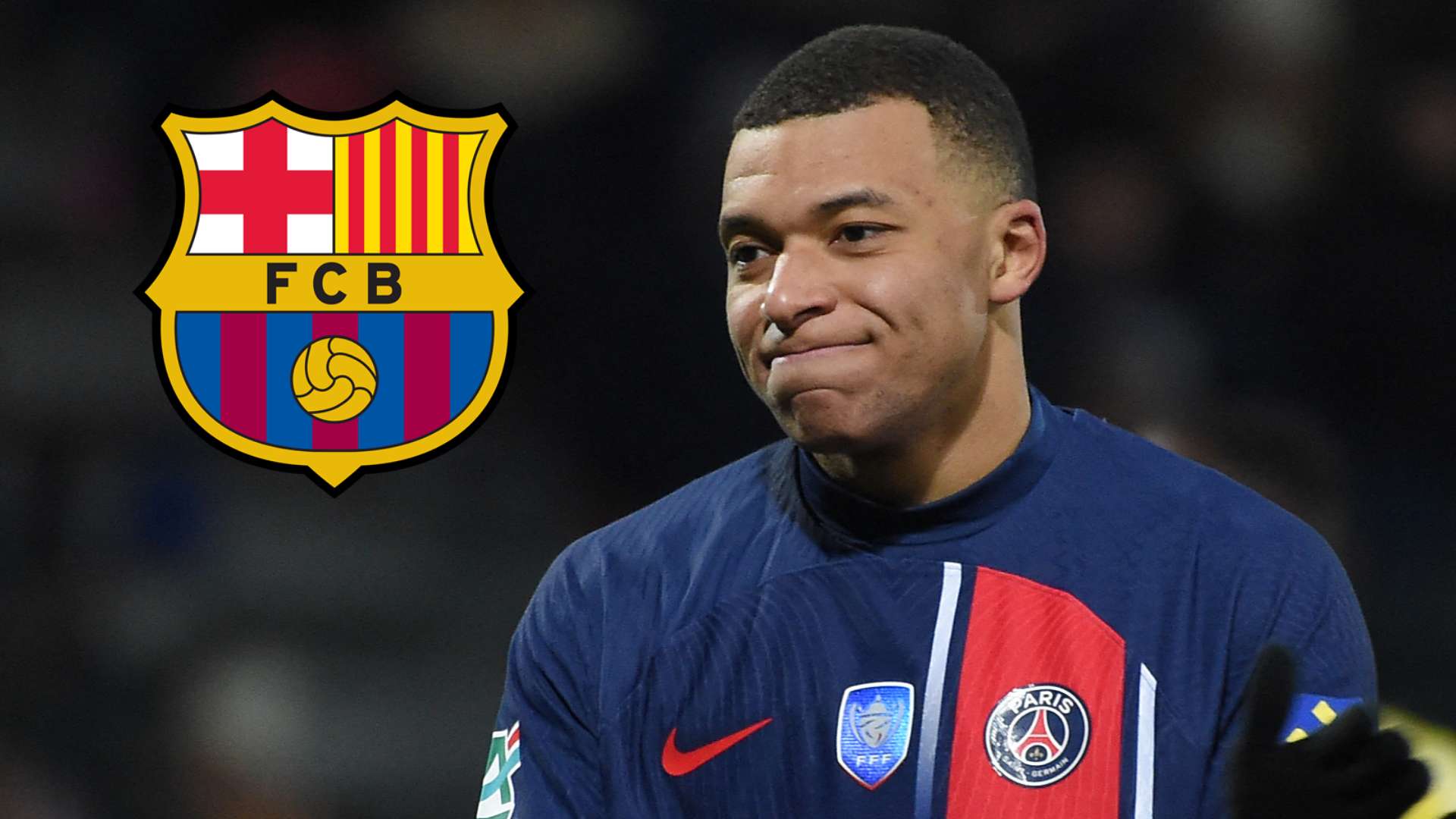 Kylian Mbappe Barcelona 2024