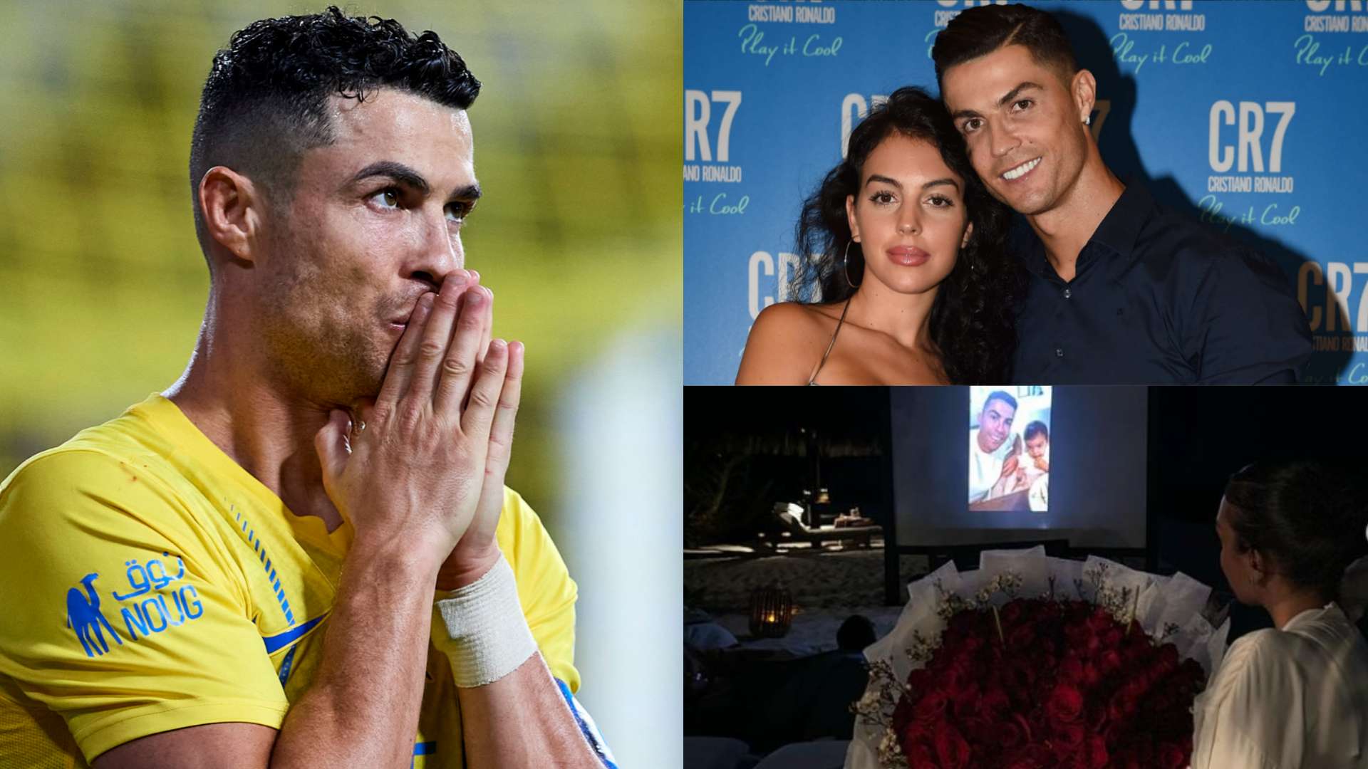 Cristiano Ronaldo Georgina Rodriguez 30th birthday