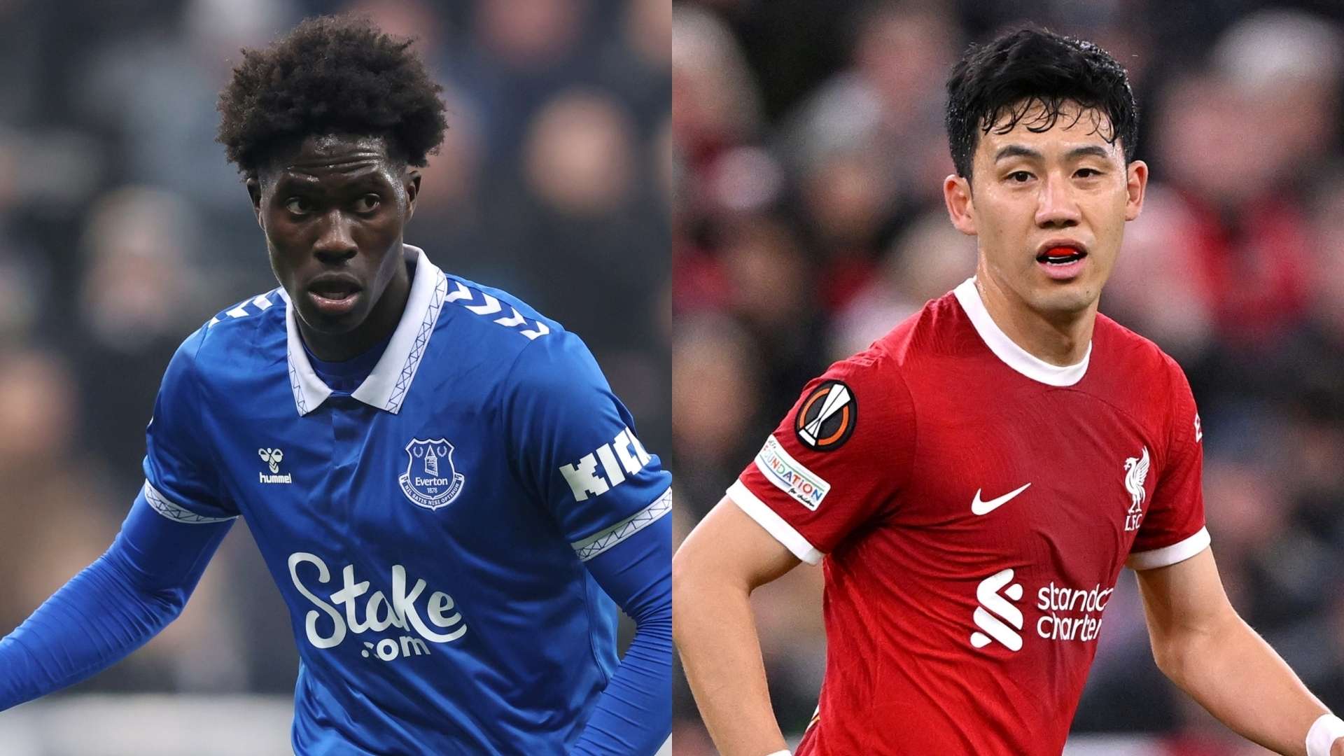 Amadou Onana Everton Wataru Endo Liverpool