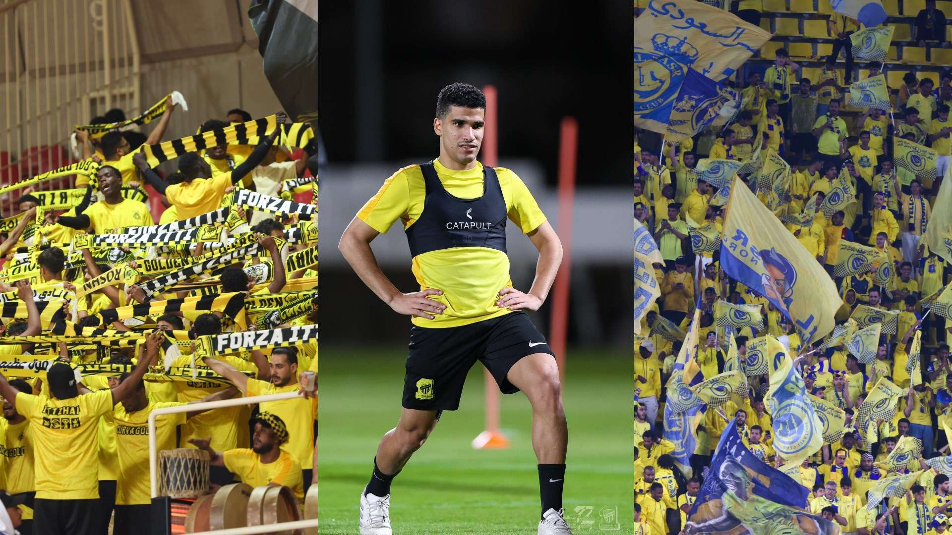 al ittihad fans - hamed elghamdi - al nassr fans