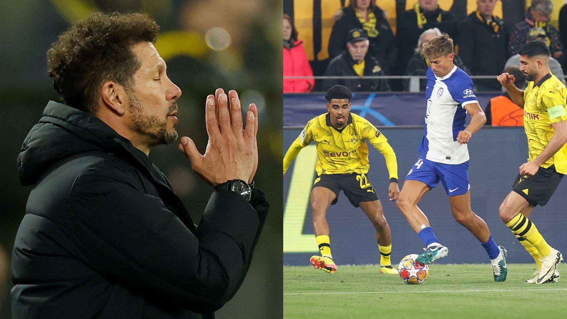 Diego Simeone Borussia Dortmund Atletico de Madrid UCL 2024