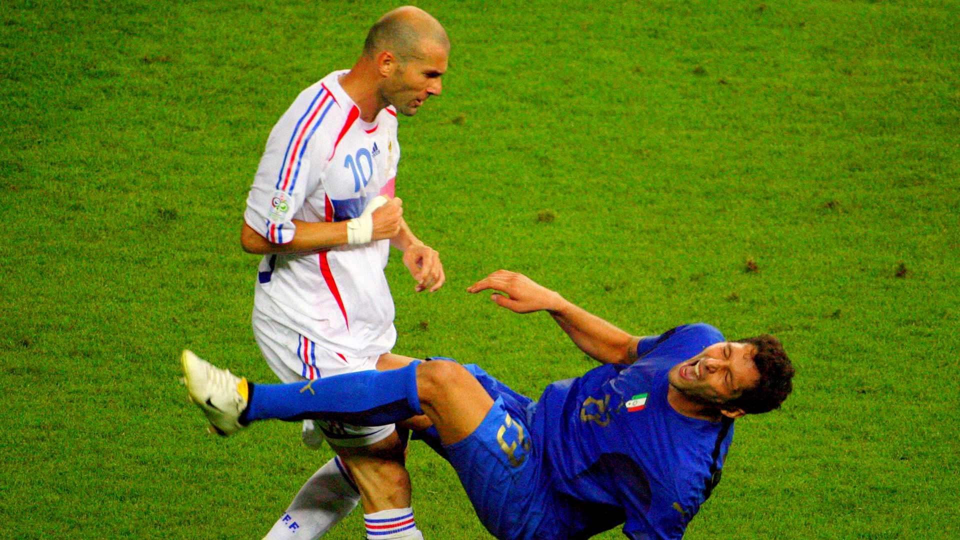 zinedine zidane materazzi world cup 2006