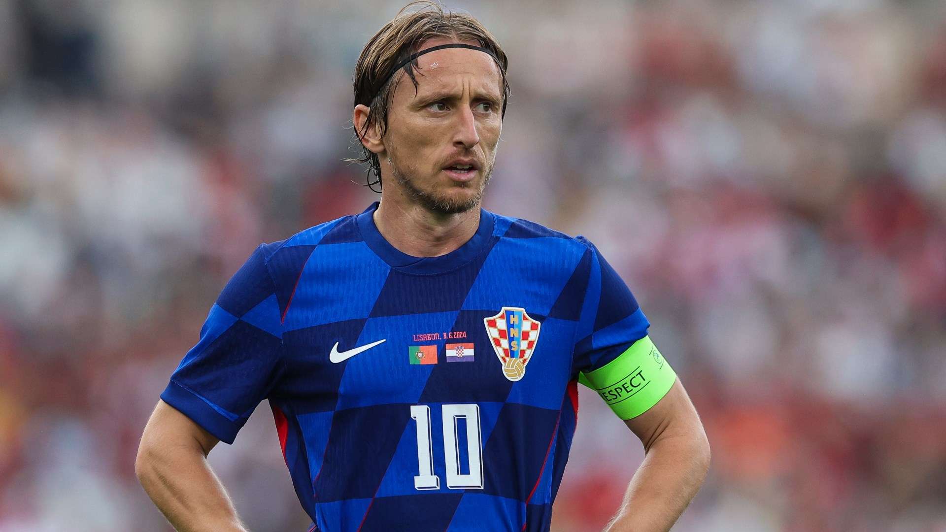 Luka Modric Croatia 2024