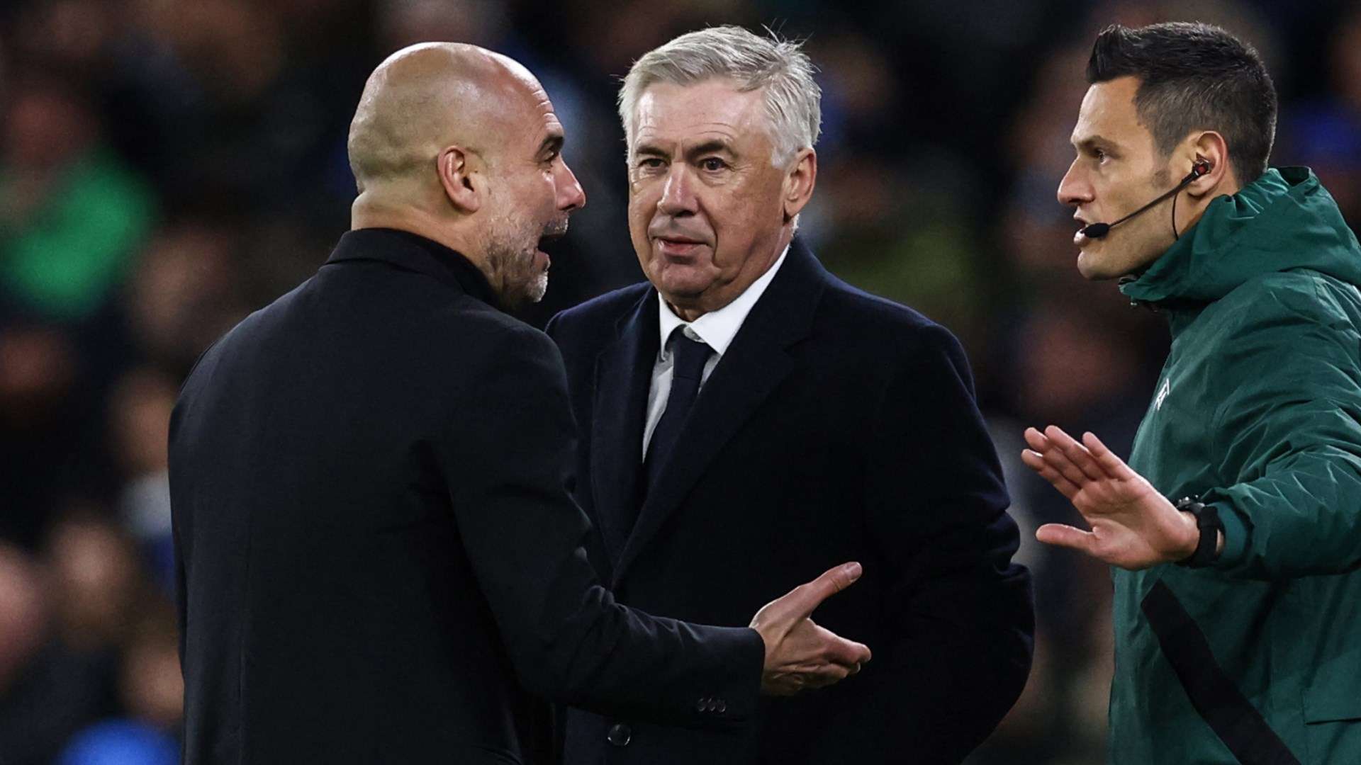 Carlo Ancelotti Pep Guardiola Real Madrid Manchester City 2023-24