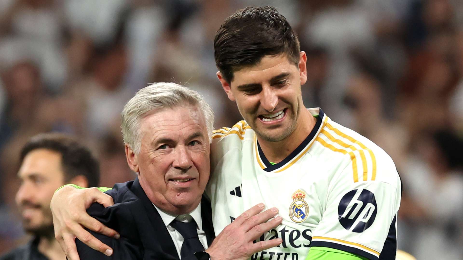 ancelotti courtois