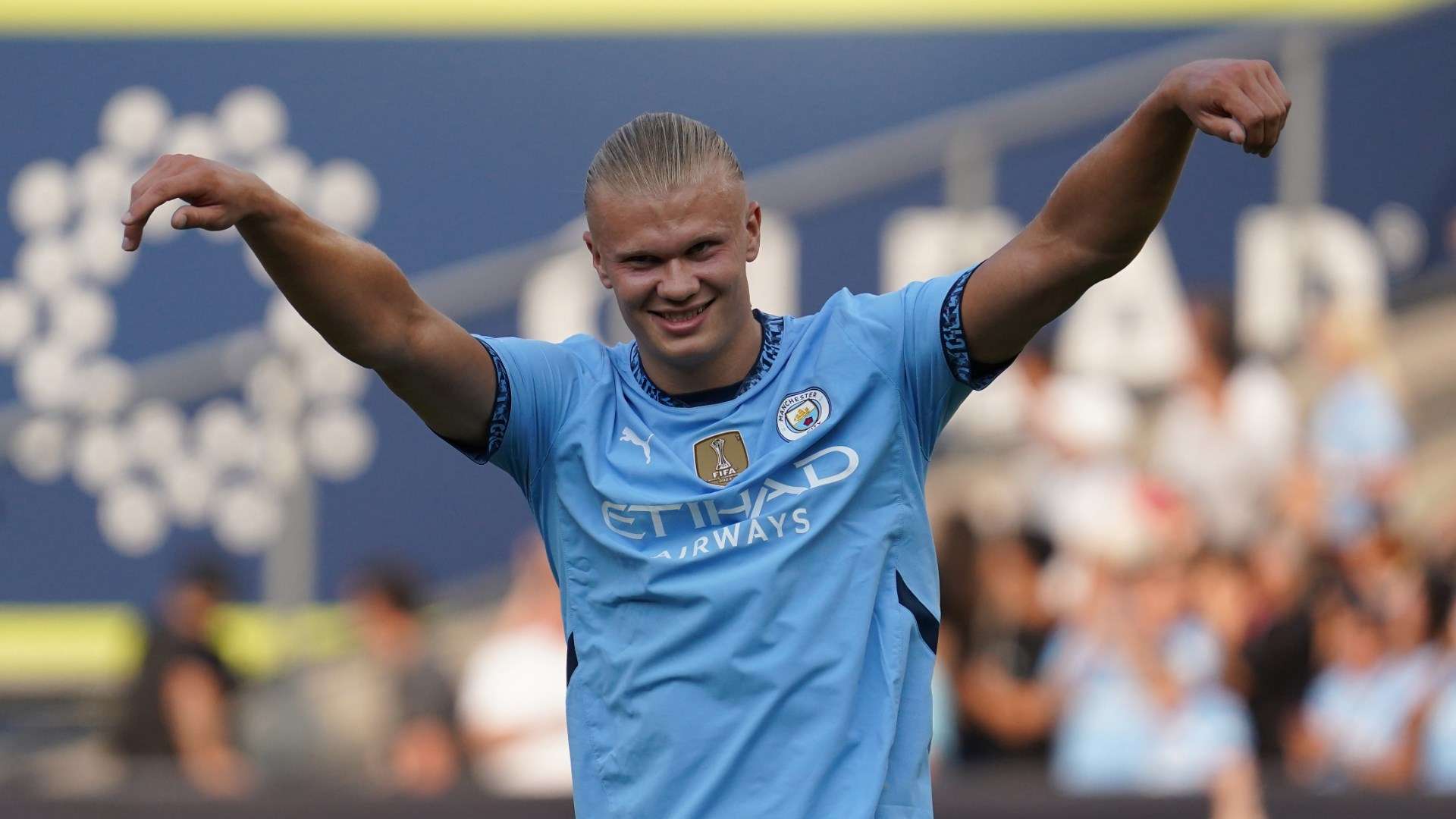 erling haaland Man City 2024 preseason