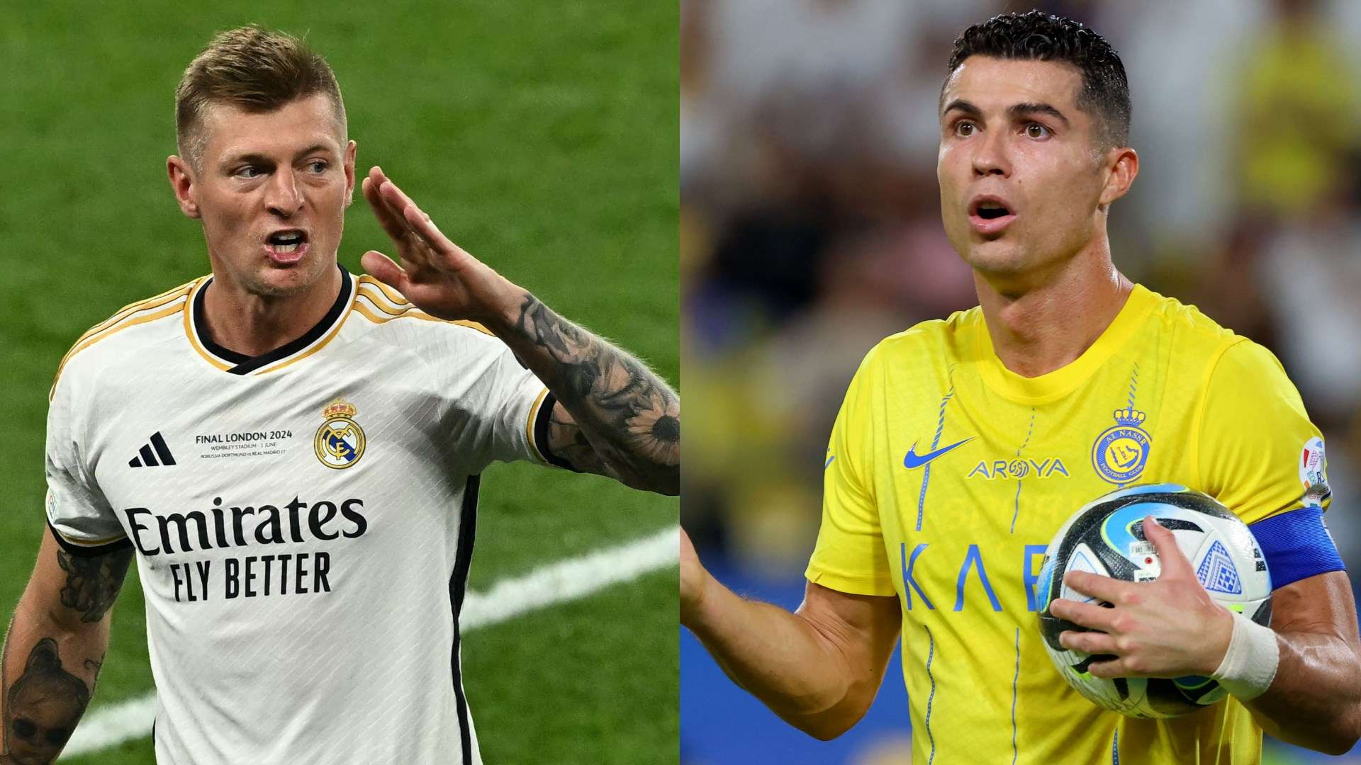 Cristiano Ronaldo Toni Kroos