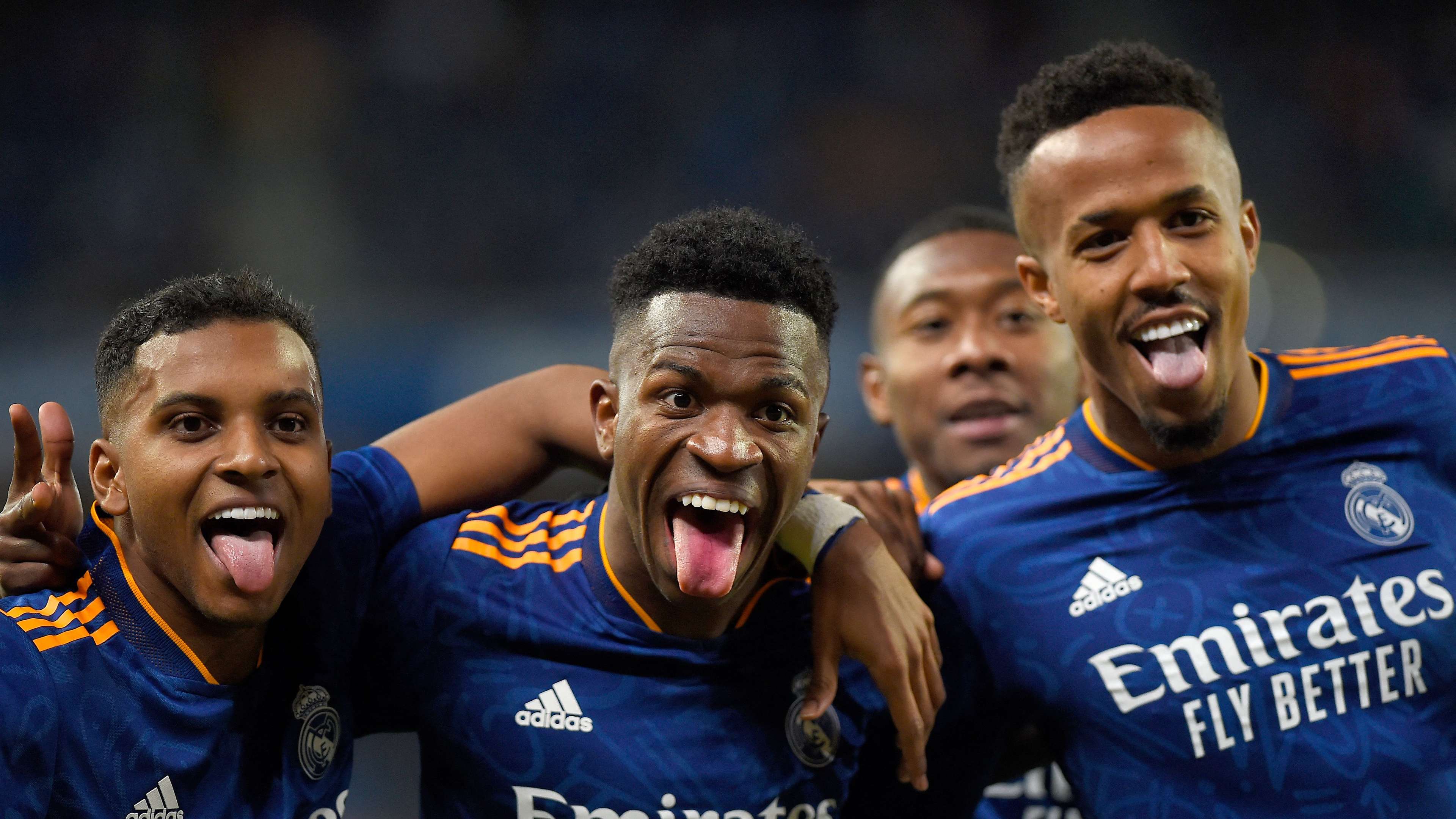 Rodrygo Goes Vinicius Junior Eder Militao Real Madrid