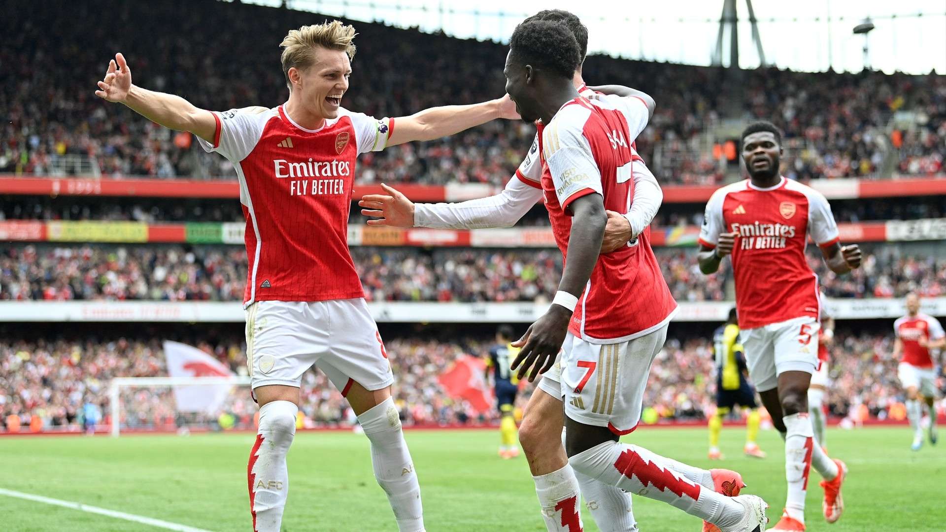 arsenal saka odegaard