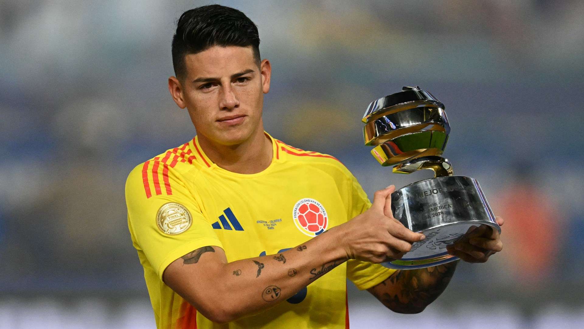 James Rodriguez Copa America MVP