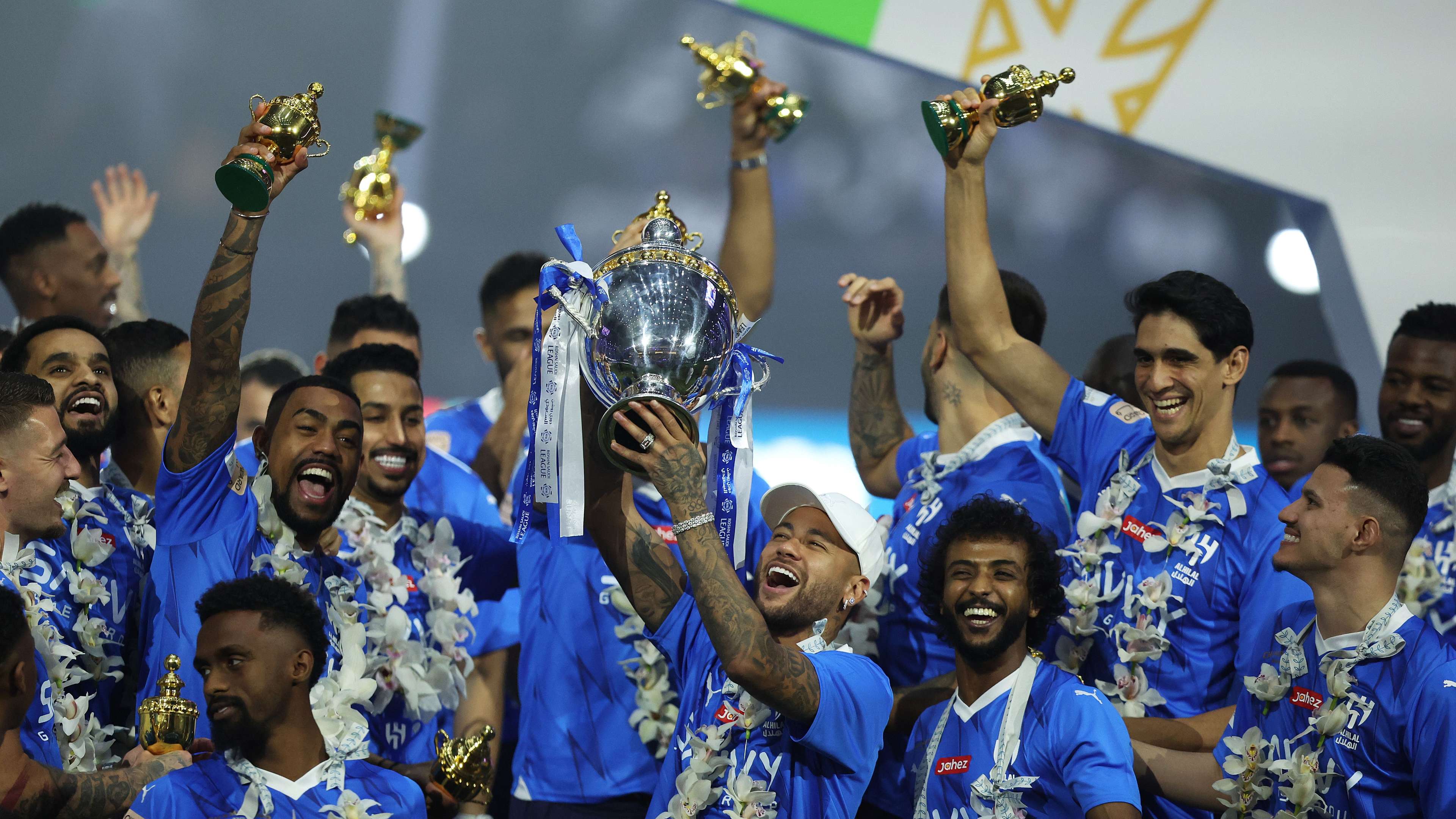 Al-Hilal Presented with the Saudi Pro League Trophy