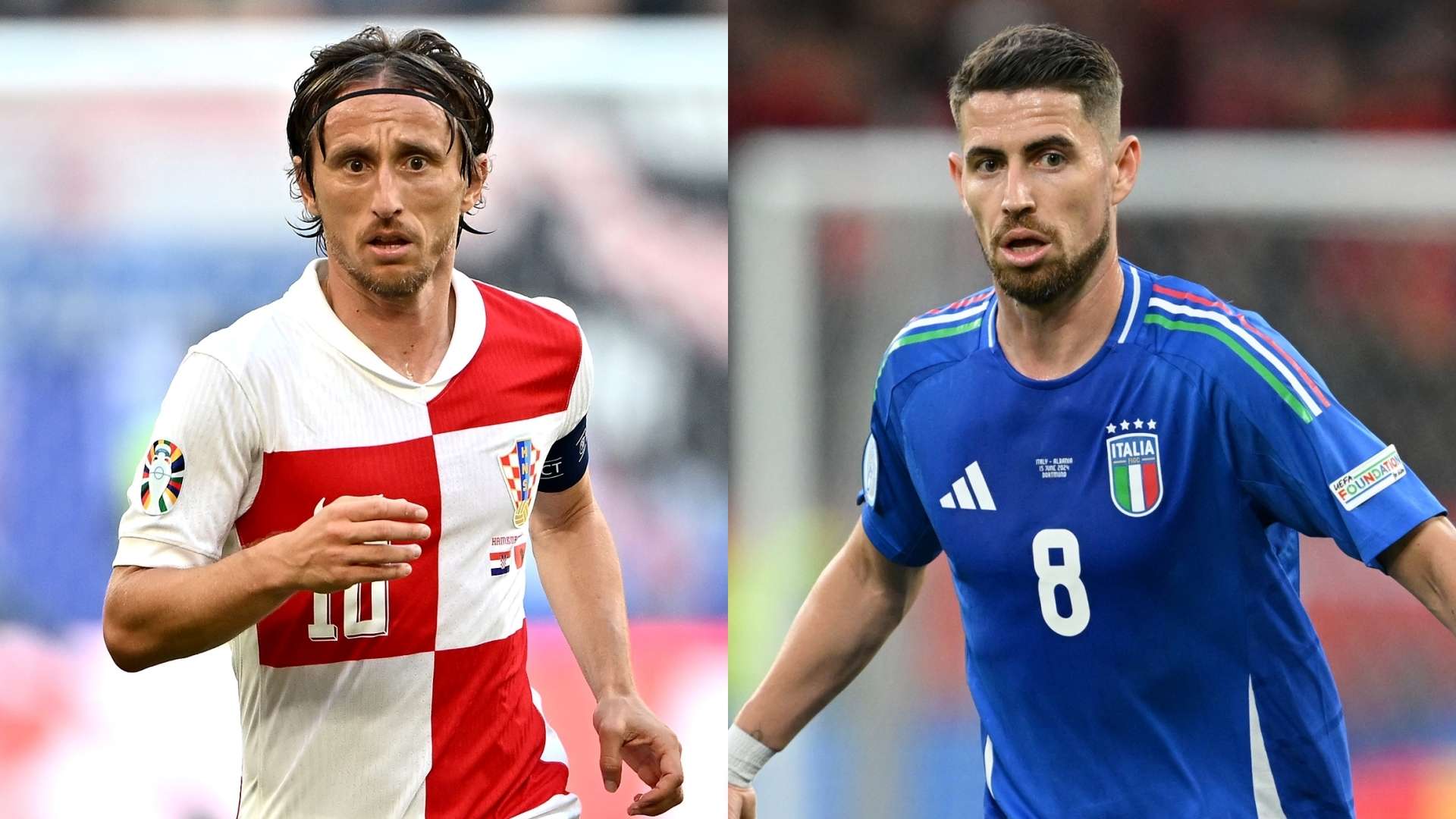 Luka Modric Croatia Jorginho Italy