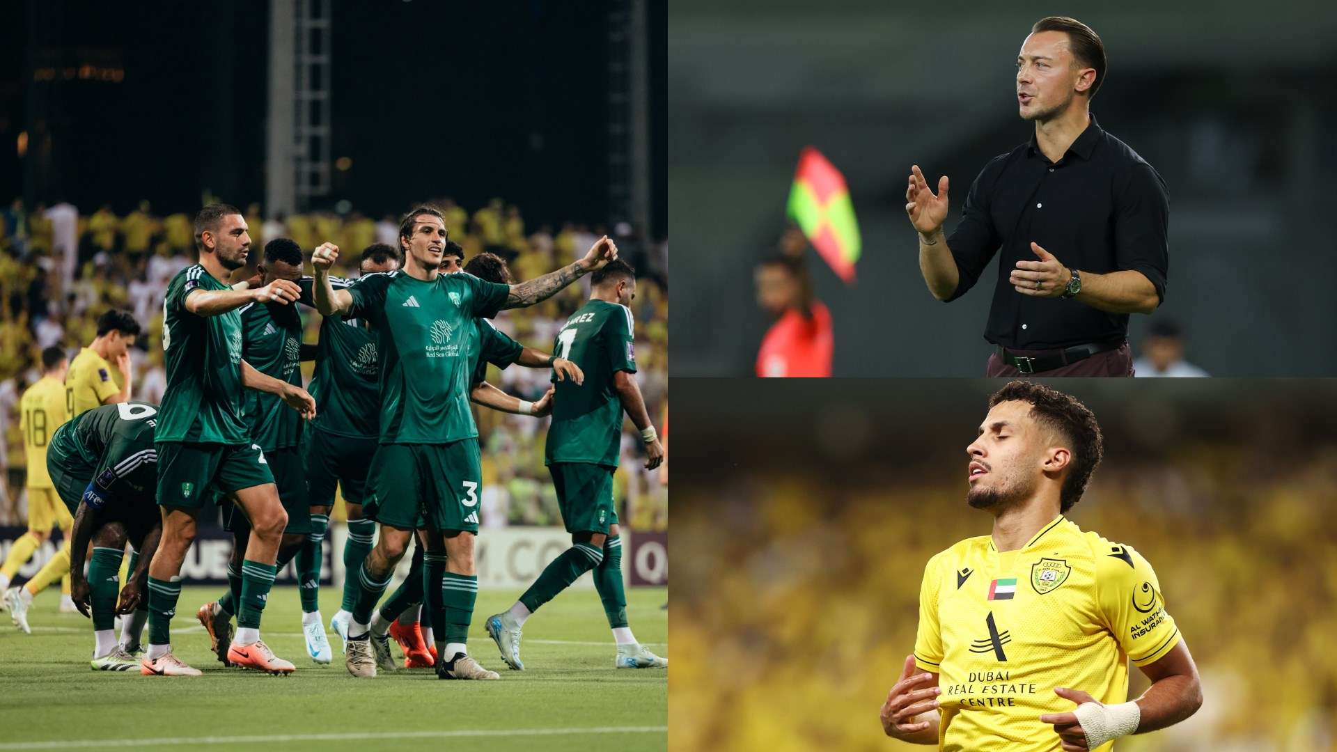 Al Wasl vs Al Ahli 2024-2025 - Matthias Jaissle - Ali Saleh