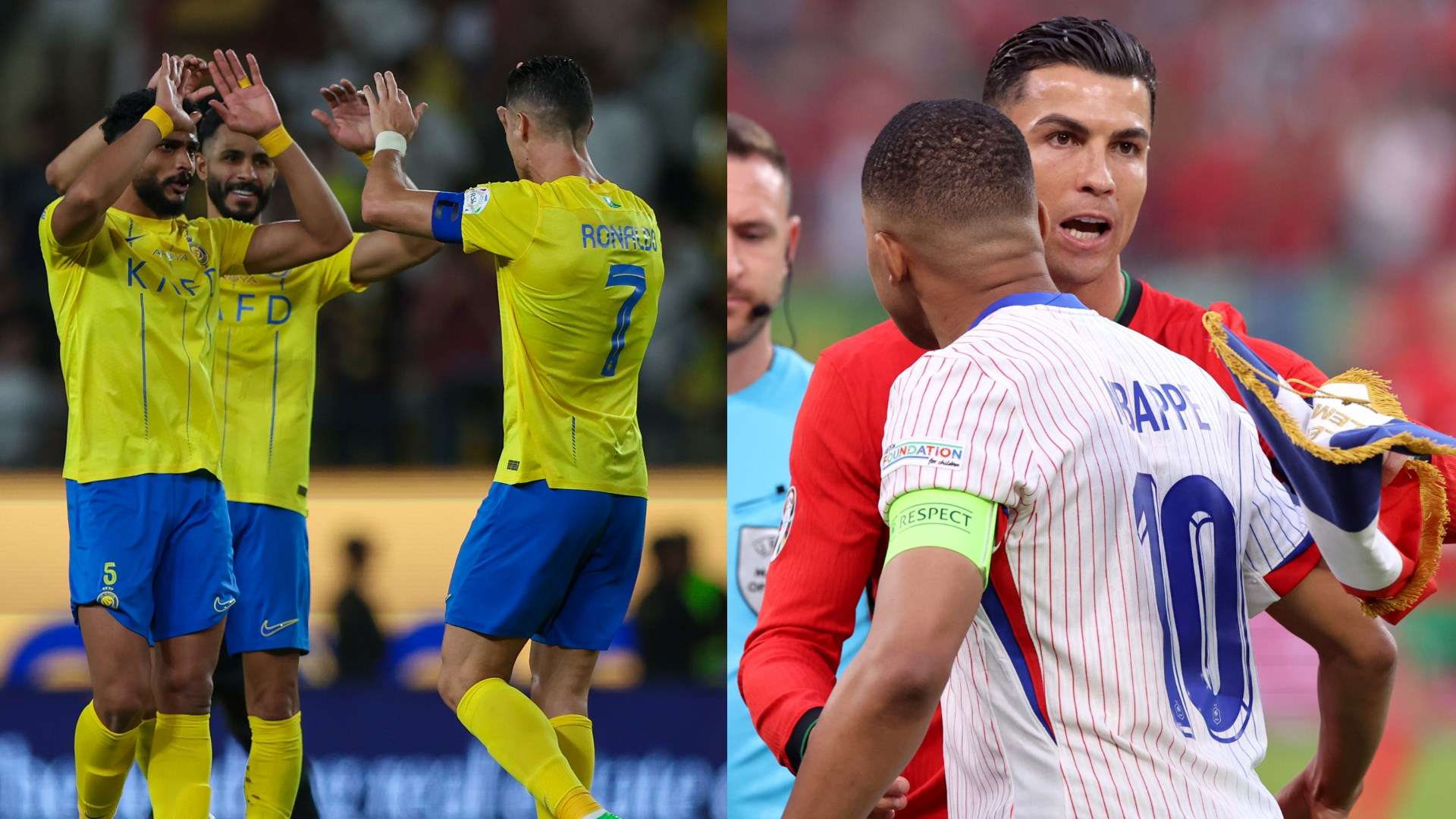 Al Nassr - Cristiano Ronaldo - Kylian Mbappe