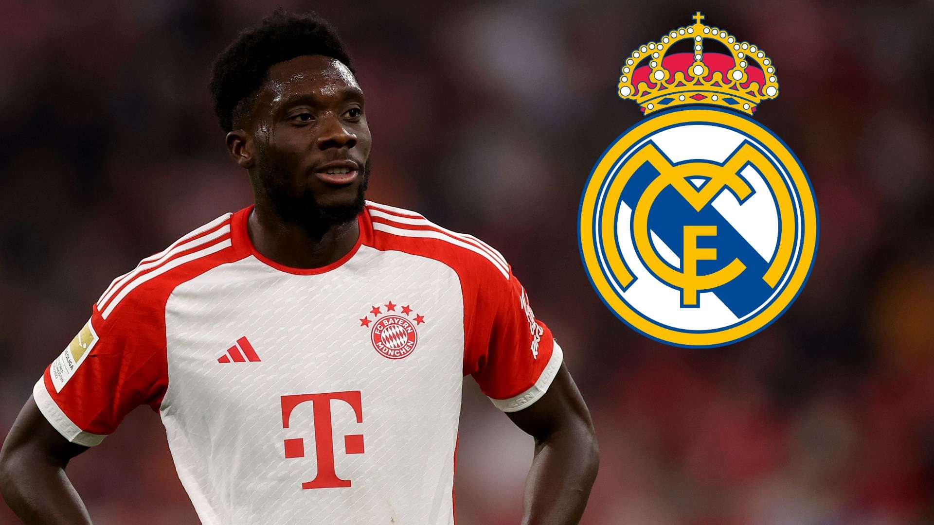 Alphonso Davies Real Madrid GFX