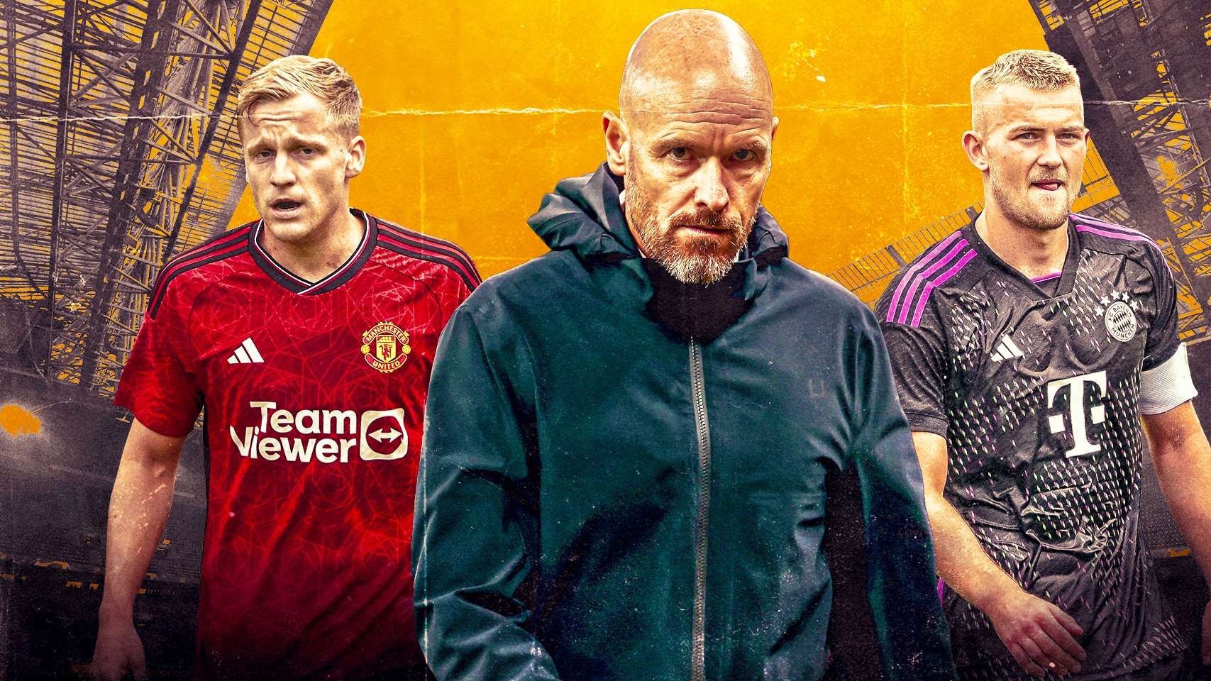 GFX Ten hag van de Beek de Ligt HIC 2:1