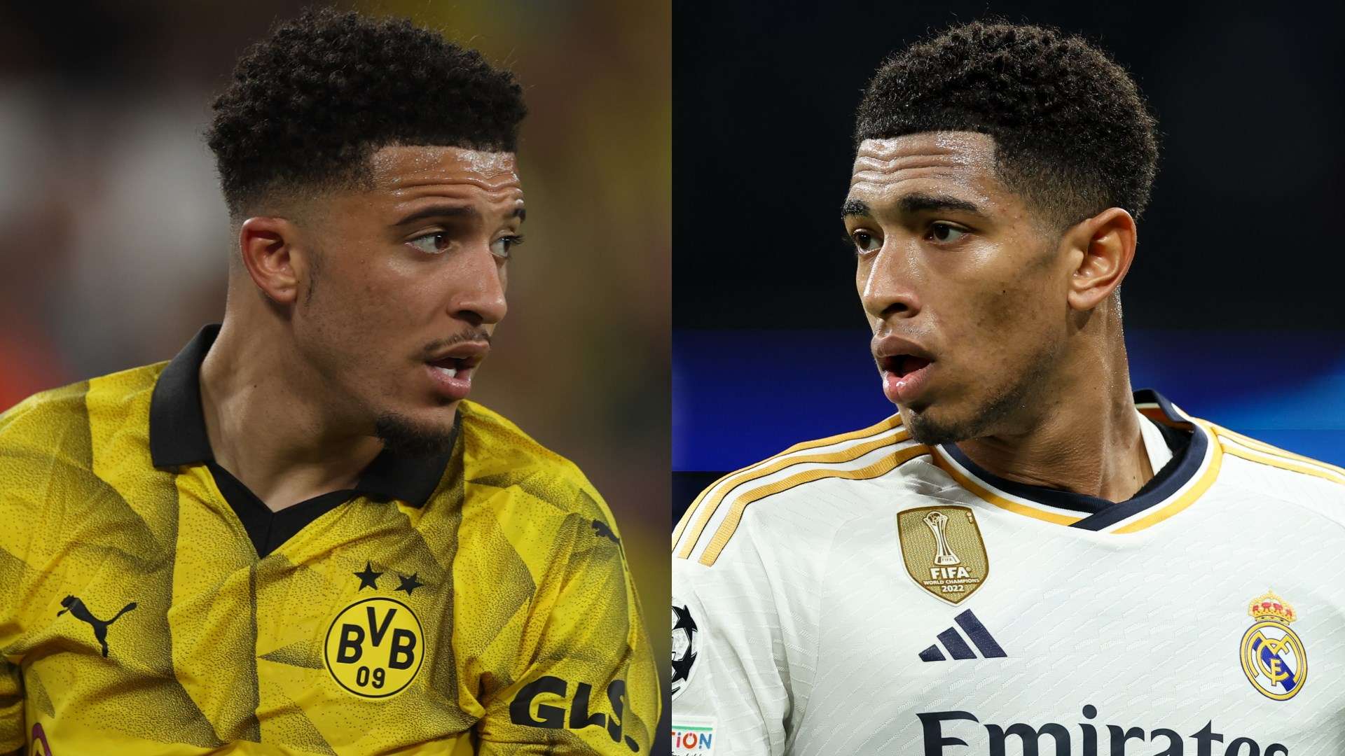 Jadon Sancho Dortmund Jude Bellingham Real Madrid