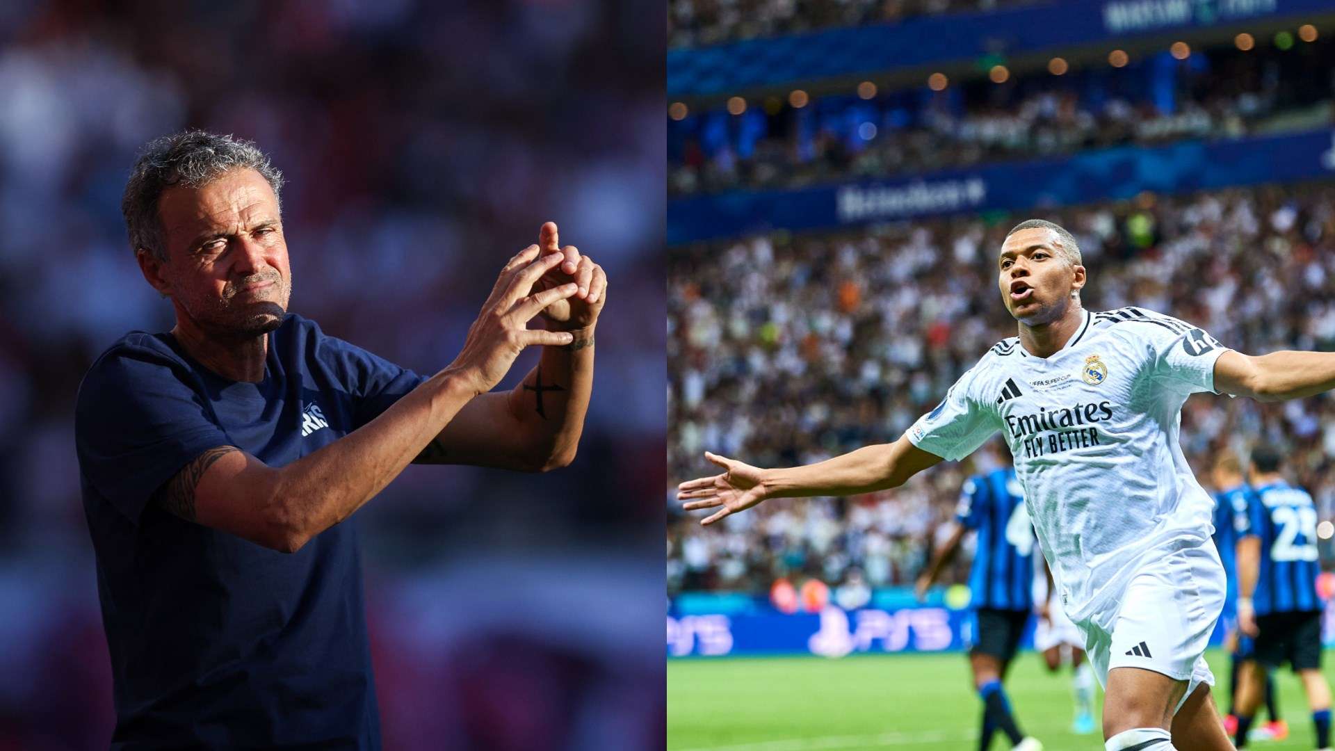 Luis Enrique PSG Mbappe Real Madrid