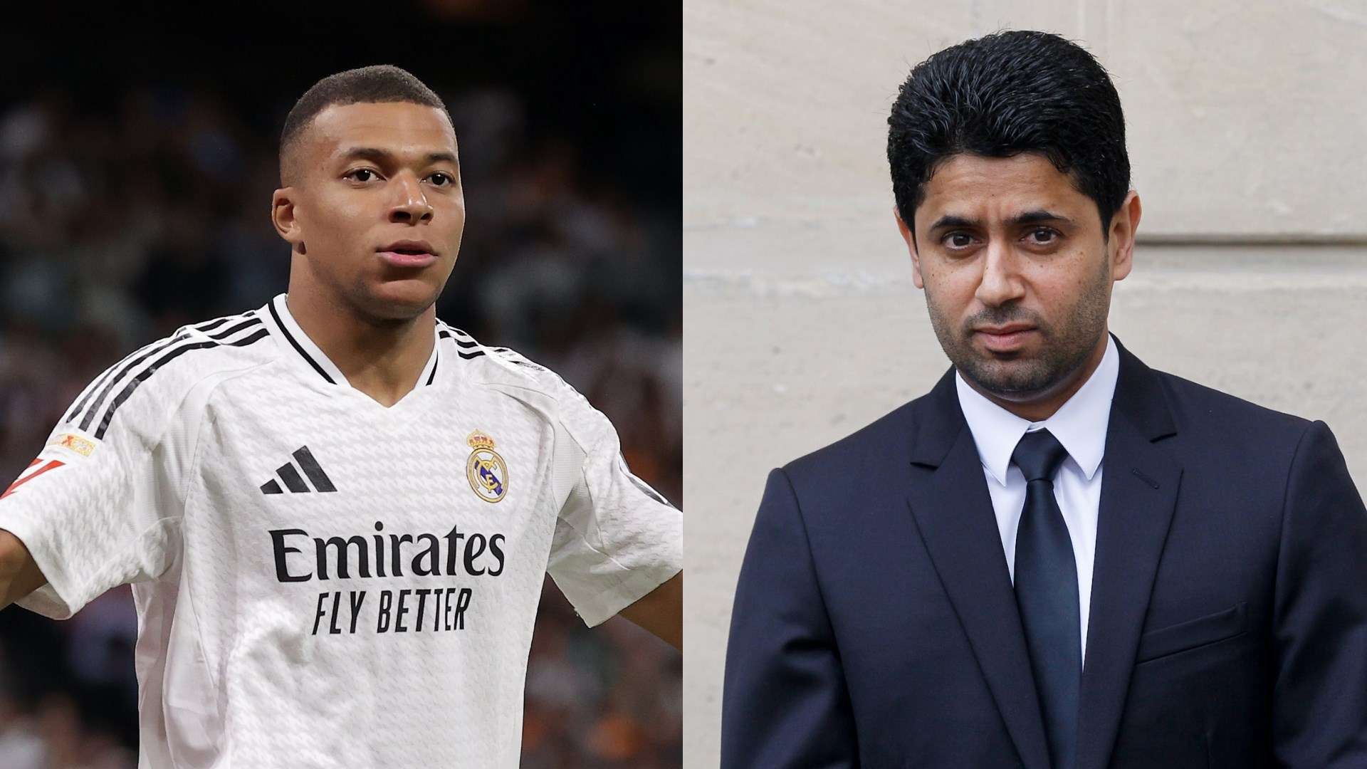 Nasser Al-Khelaifi Kylian Mbappe