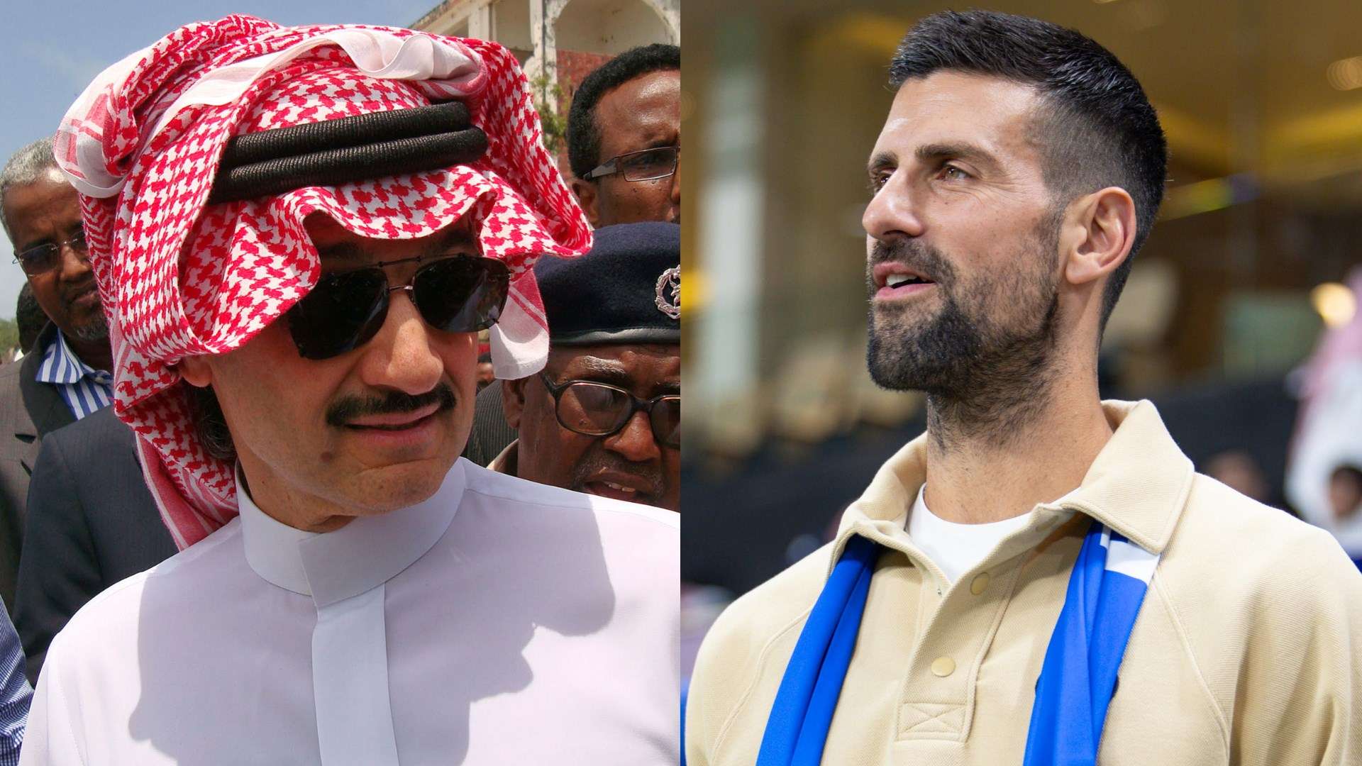 Al Waleed bin Talal - Novak Djokovic