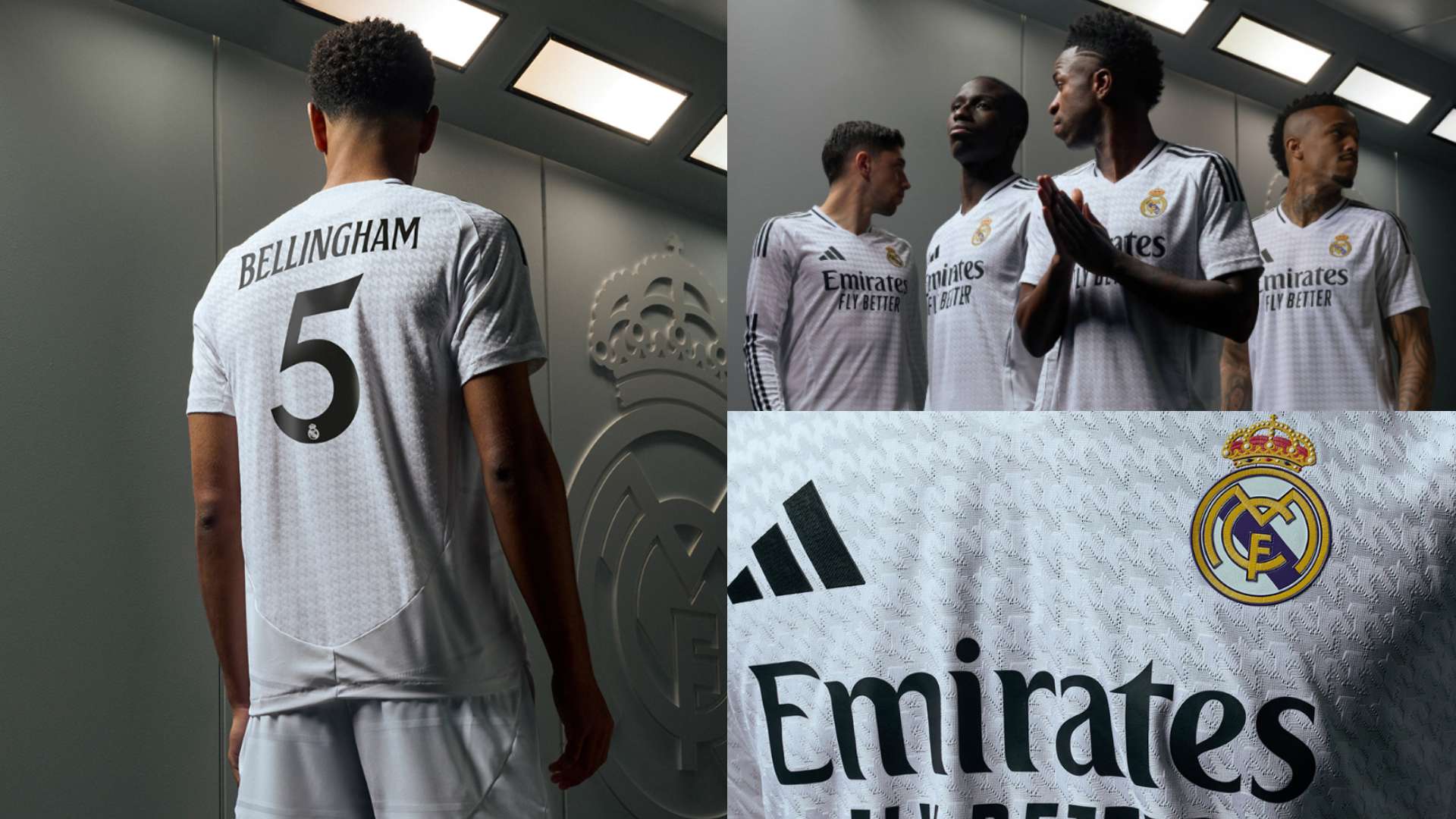 Real Madrid 24/25 home kit