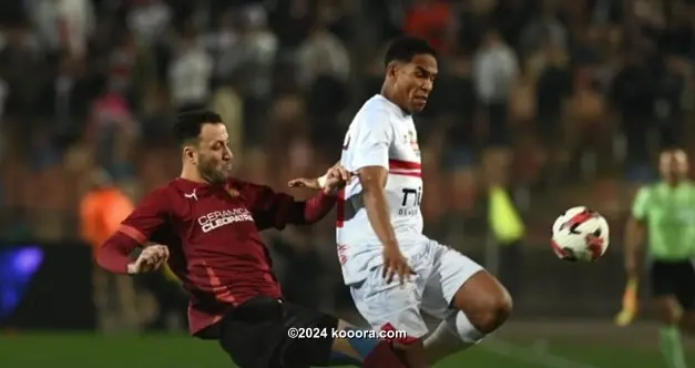 مشادة كلامية بين ثنائي سيراميكا أمام الزمالك