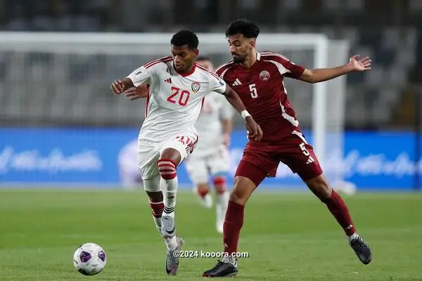 موعد مباراة الإمارات وقطر في كأس الخليج العربي 2024 .. والقنوات الناقلة