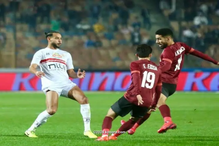 الزمالك يفقد دونجا أمام طلائع الجيش