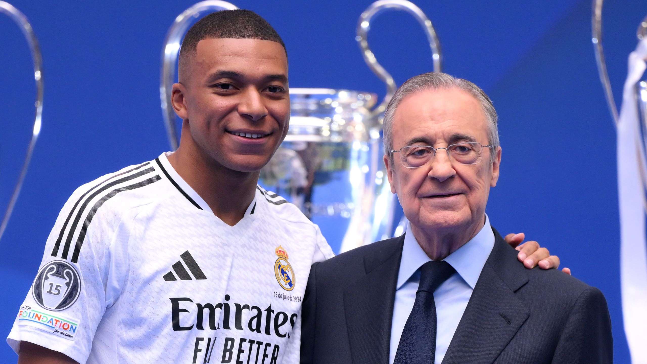 Real Madrid Unveils New Signing Kylian Mbappe