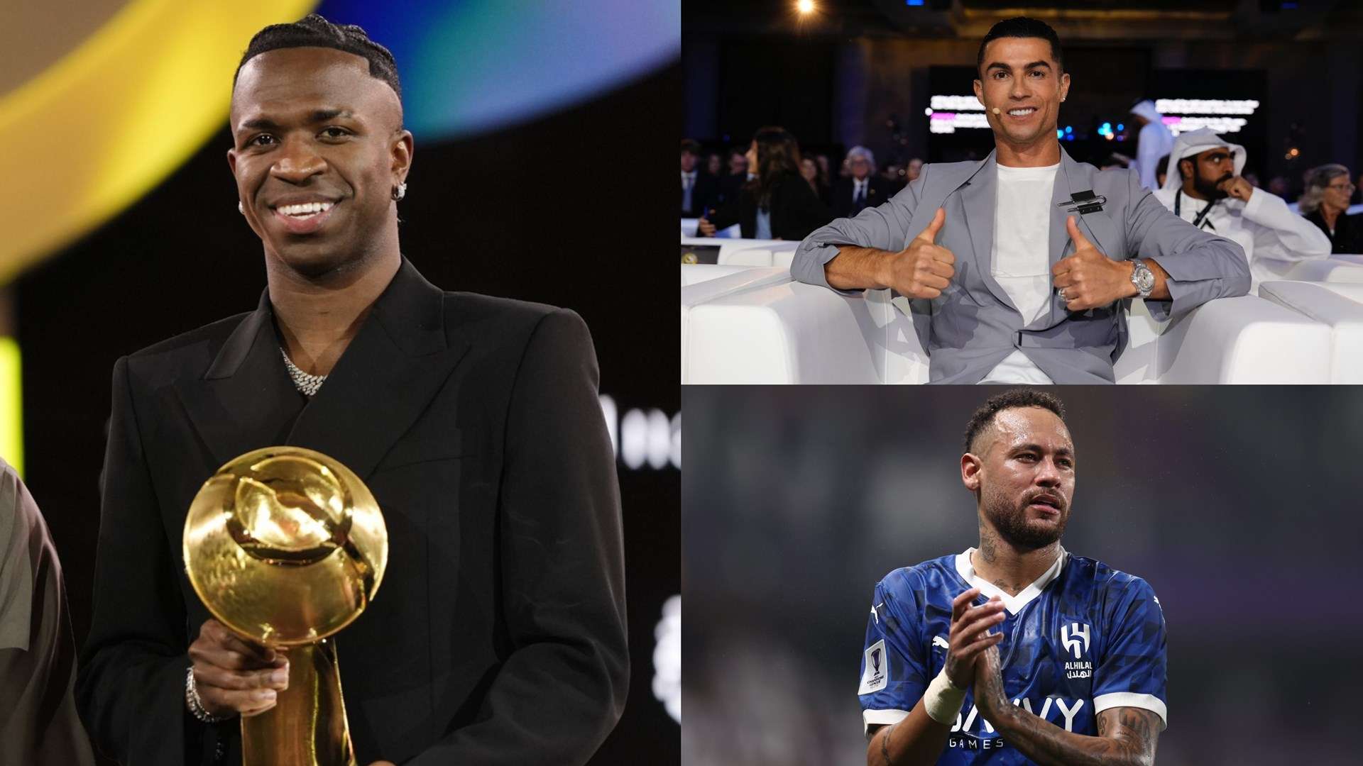 Vinicius Cristiano Ronaldo Neymar